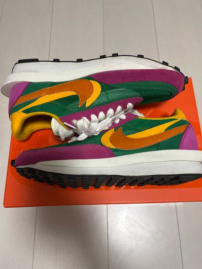 sacai × NIKE LDV WAFFLE "PINE GREEN"