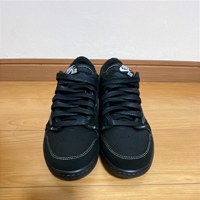 Travis Scott × Nike Air Jordan 1 Low OG SP "Black Phantom"