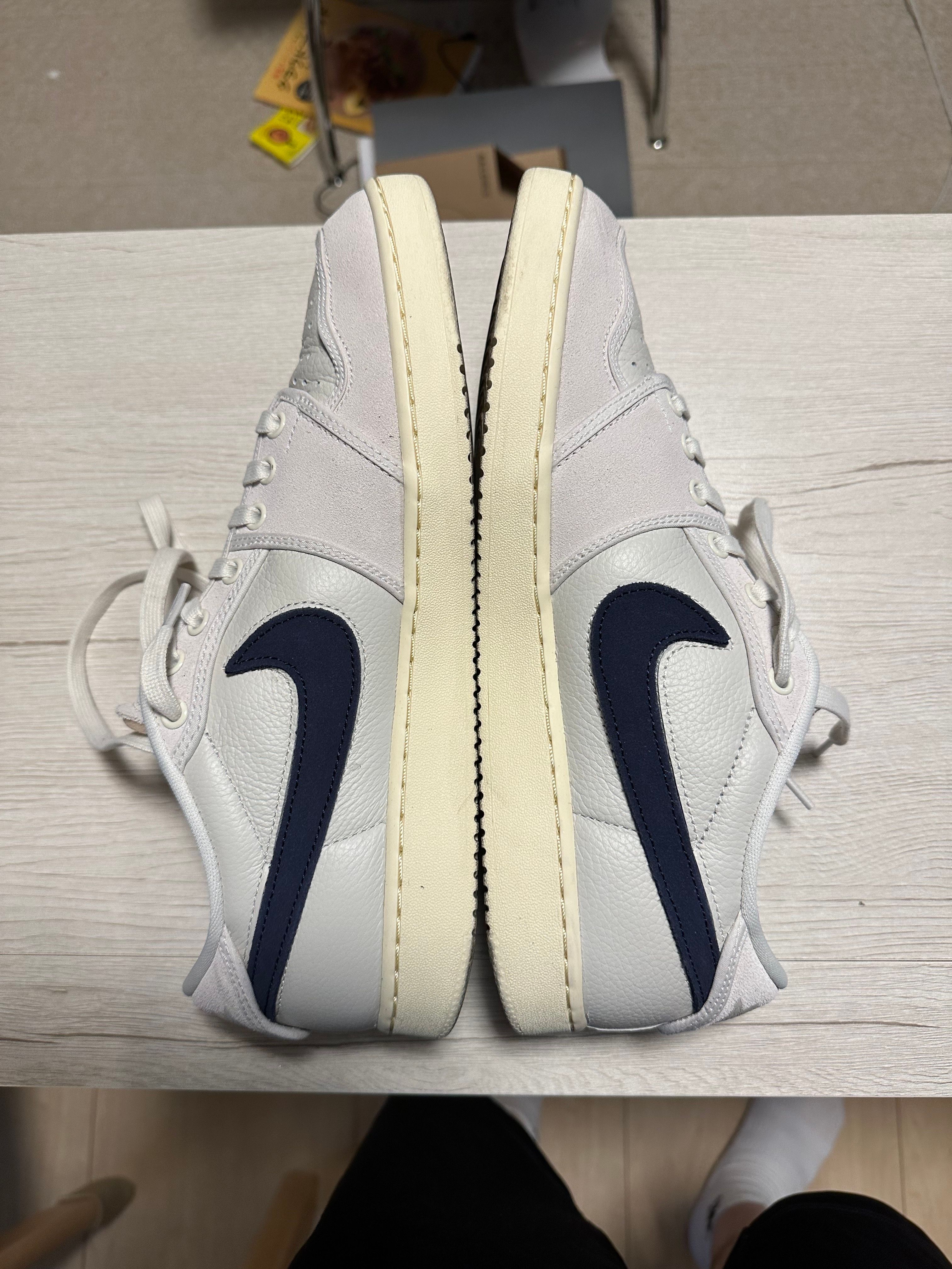 UNION × Nike Air Jordan 1 Low KO "Sail Leather"
