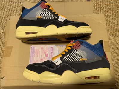 UNION × NIKE AIR JORDAN 4 "OFF NOIR"