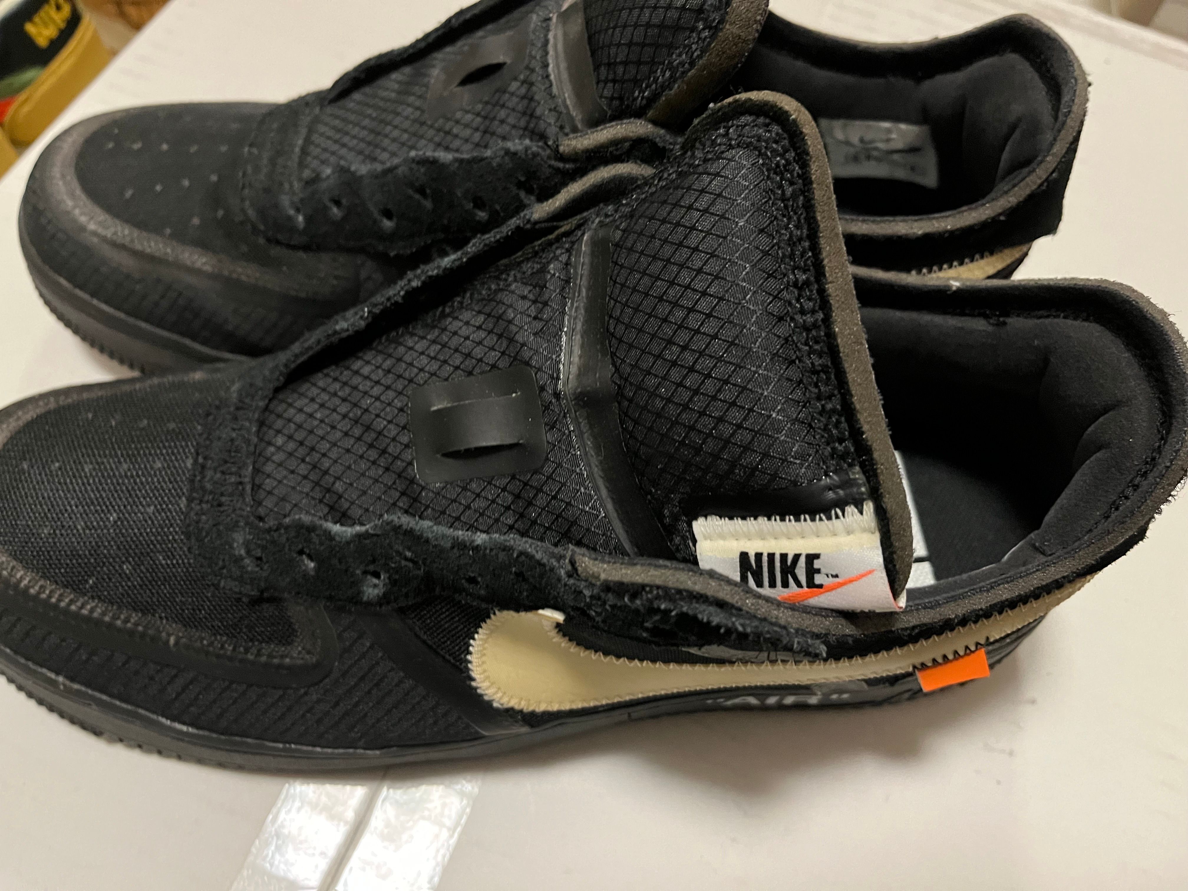 Off-White × Nike Air Force 1 Low "Black"