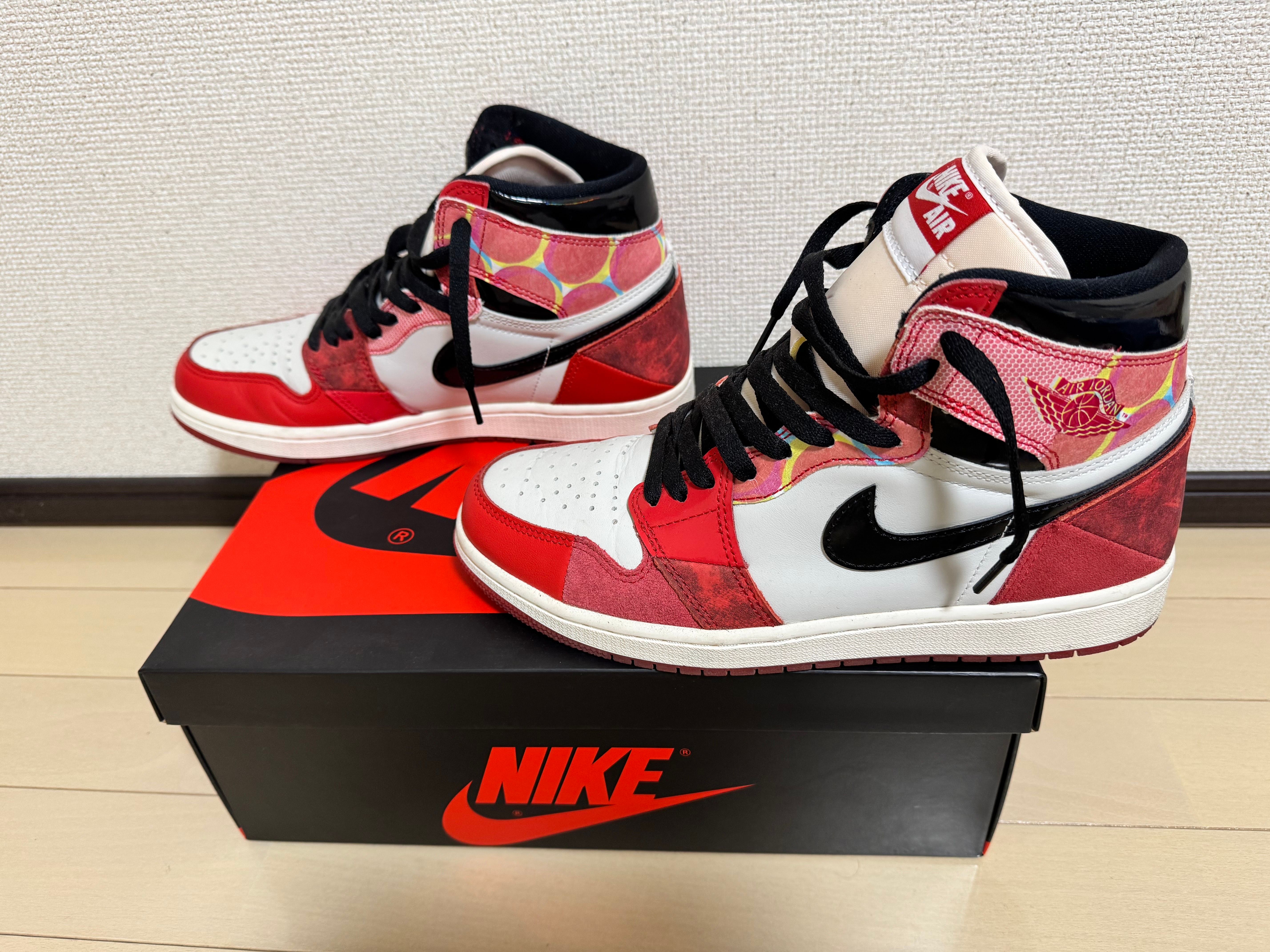 Spider-Man × Nike Air Jordan 1 Retro High OG SP "Spider-Man: Across the Spider-Verse/University Red"