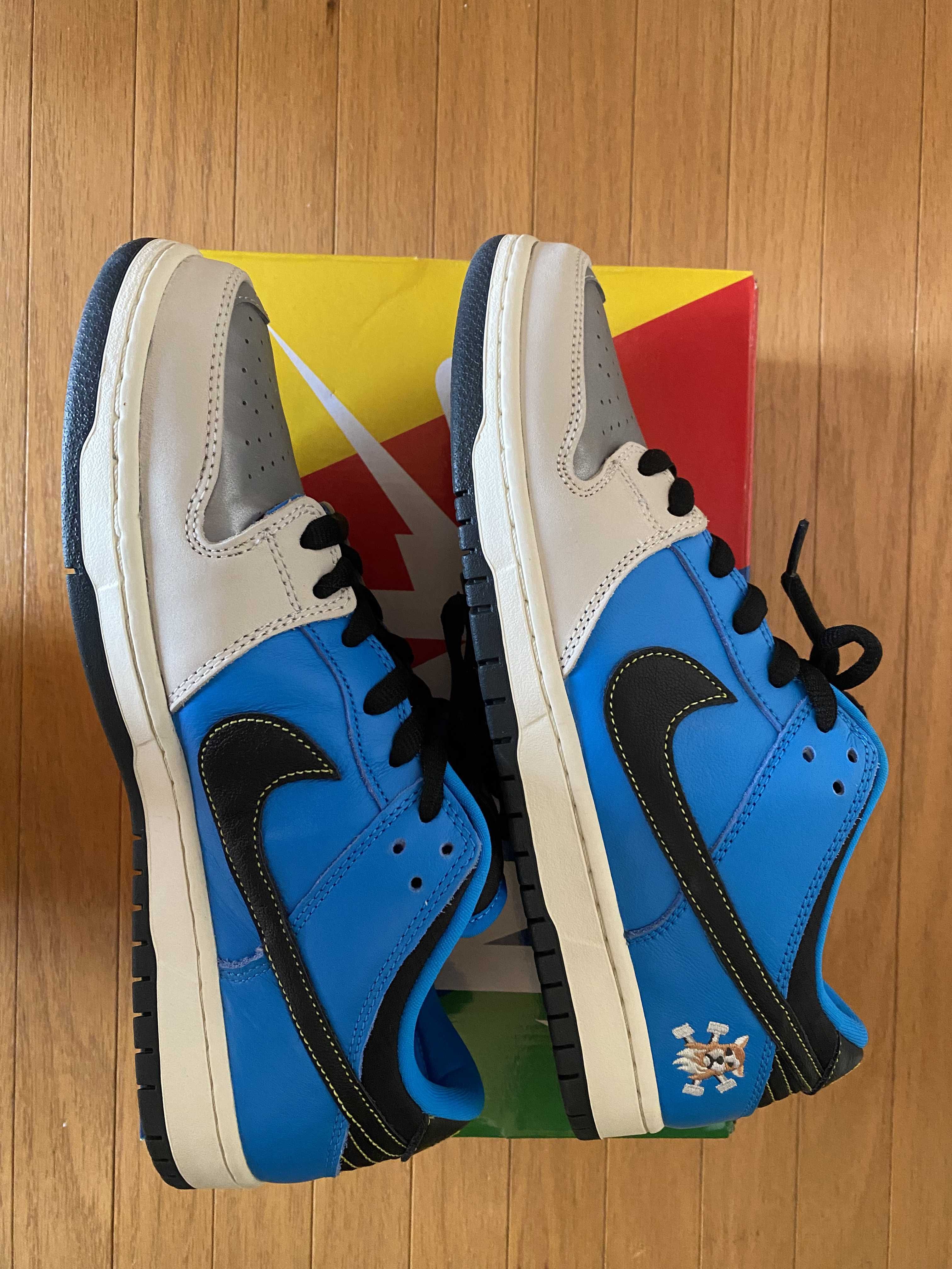 Instant Skateboards × Nike SB Dunk Low "Blue Hero"