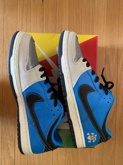 Instant Skateboards × Nike SB Dunk Low "Blue Hero"