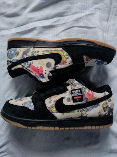 Supreme × Nike SB Dunk Low "Rammellzee"
