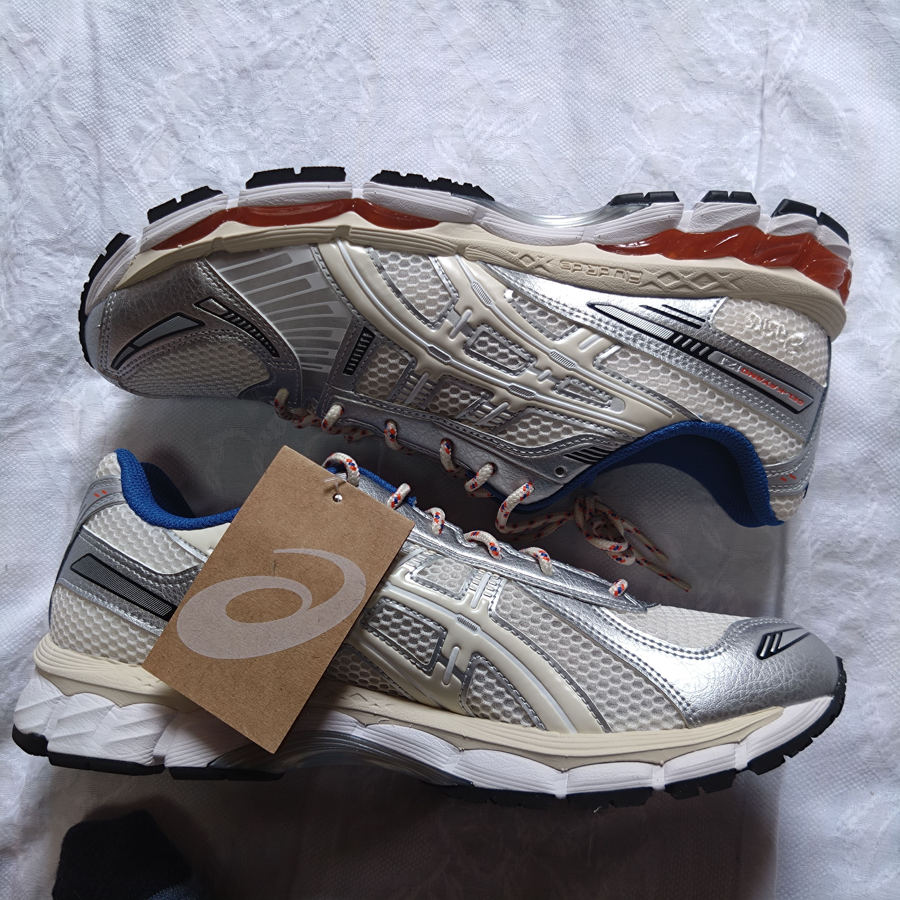 KITH Ronnie Fieg × Asics Gel-Kayano 12.1 "Cream/Multi"