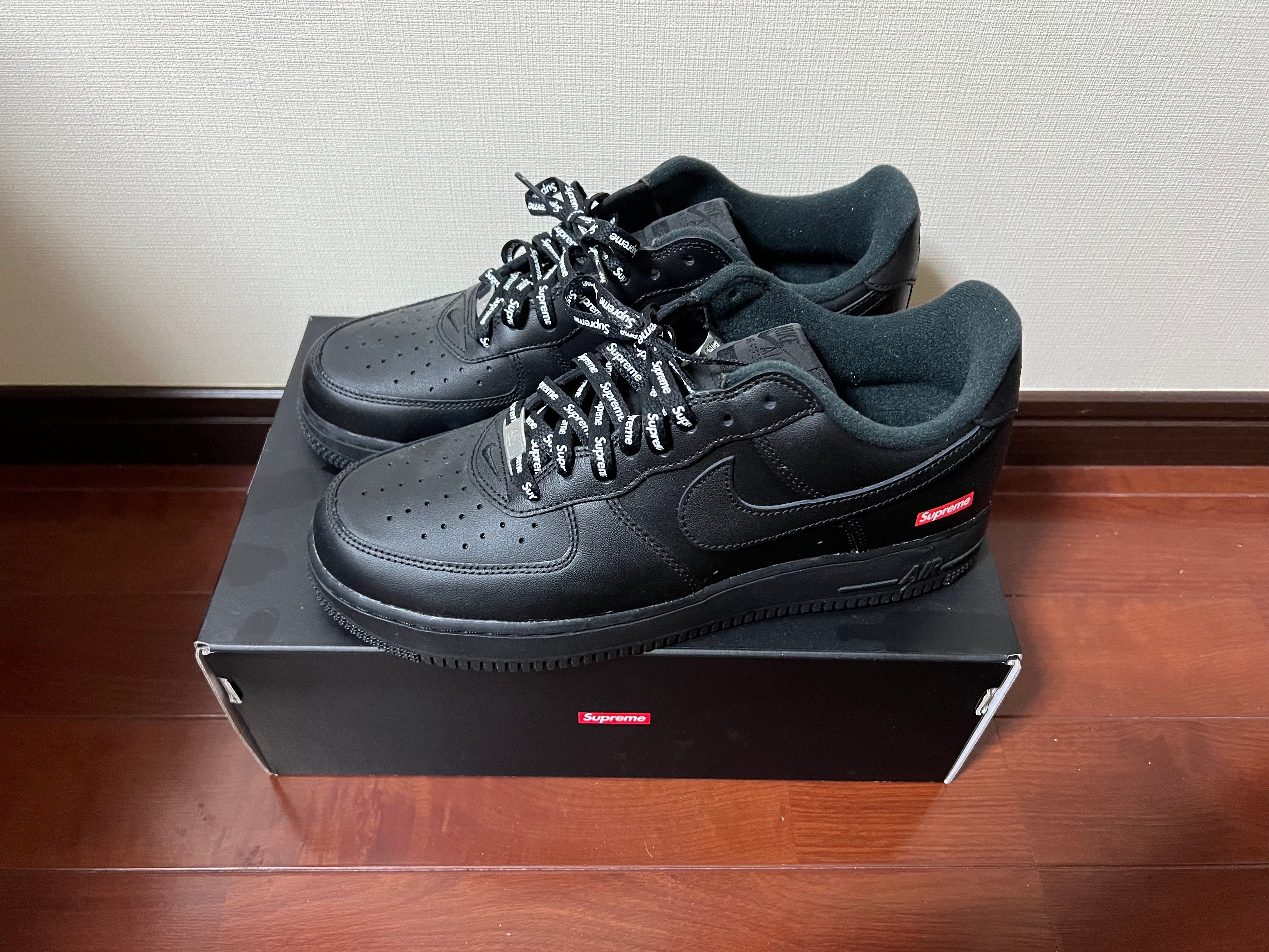 Supreme × Nike Air Force 1 Low "Black"