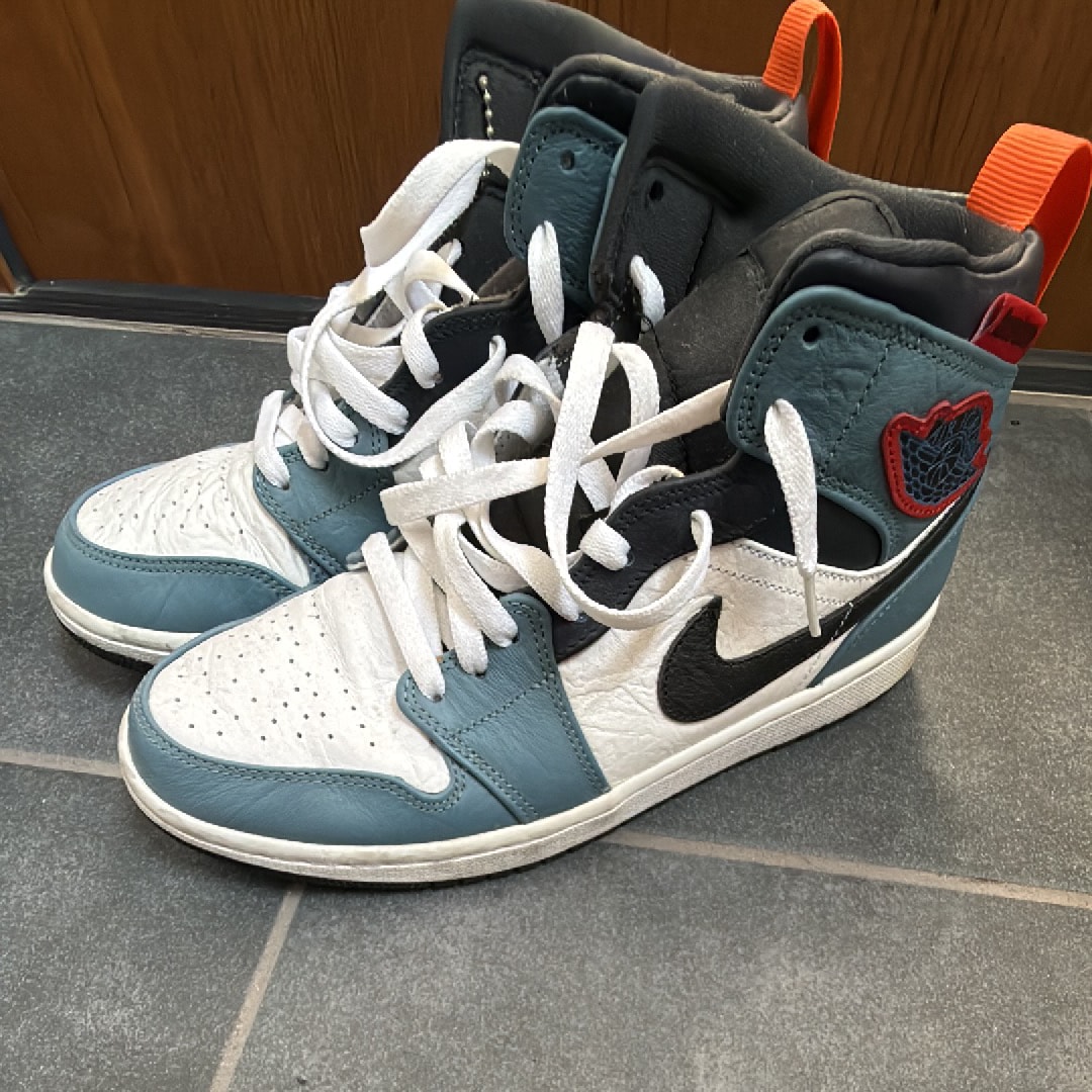 FACETASM × Nike Air Jordan 1 Mid "White/Navy"
