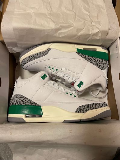 Nike Women's Air Jordan 3 Retro "Lucky Green"