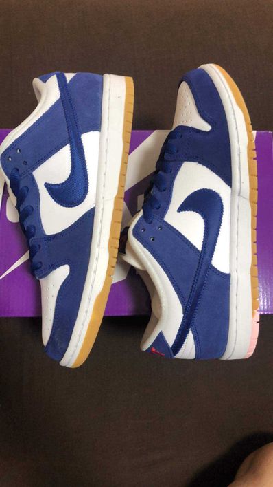 Nike SB Dunk Low "Los Angeles Dodgers/Deep Royal Blue"