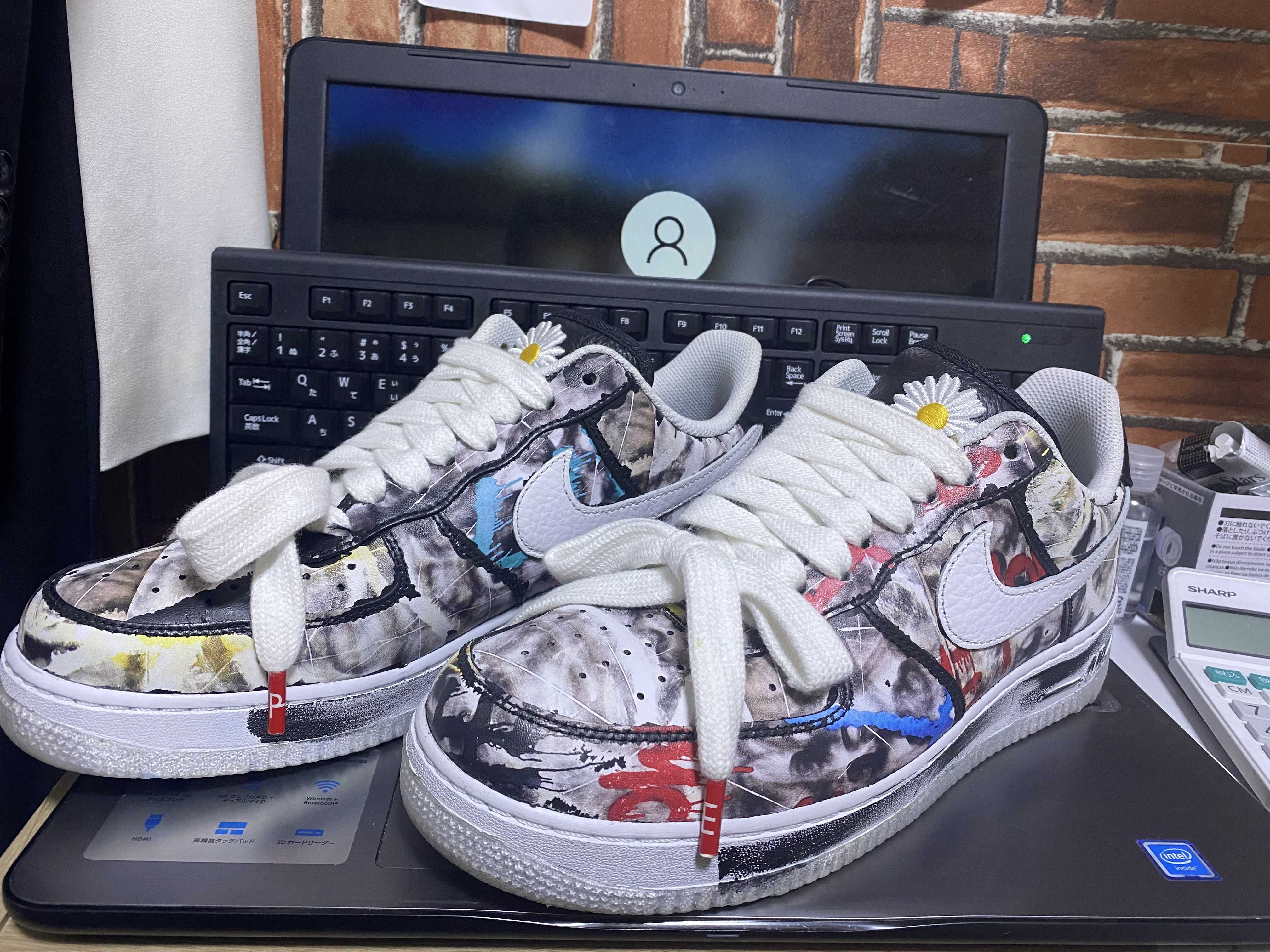 PEACEMINUSONE × Nike Air Force 1 Low Para Noise "Black" / G-DRAGON