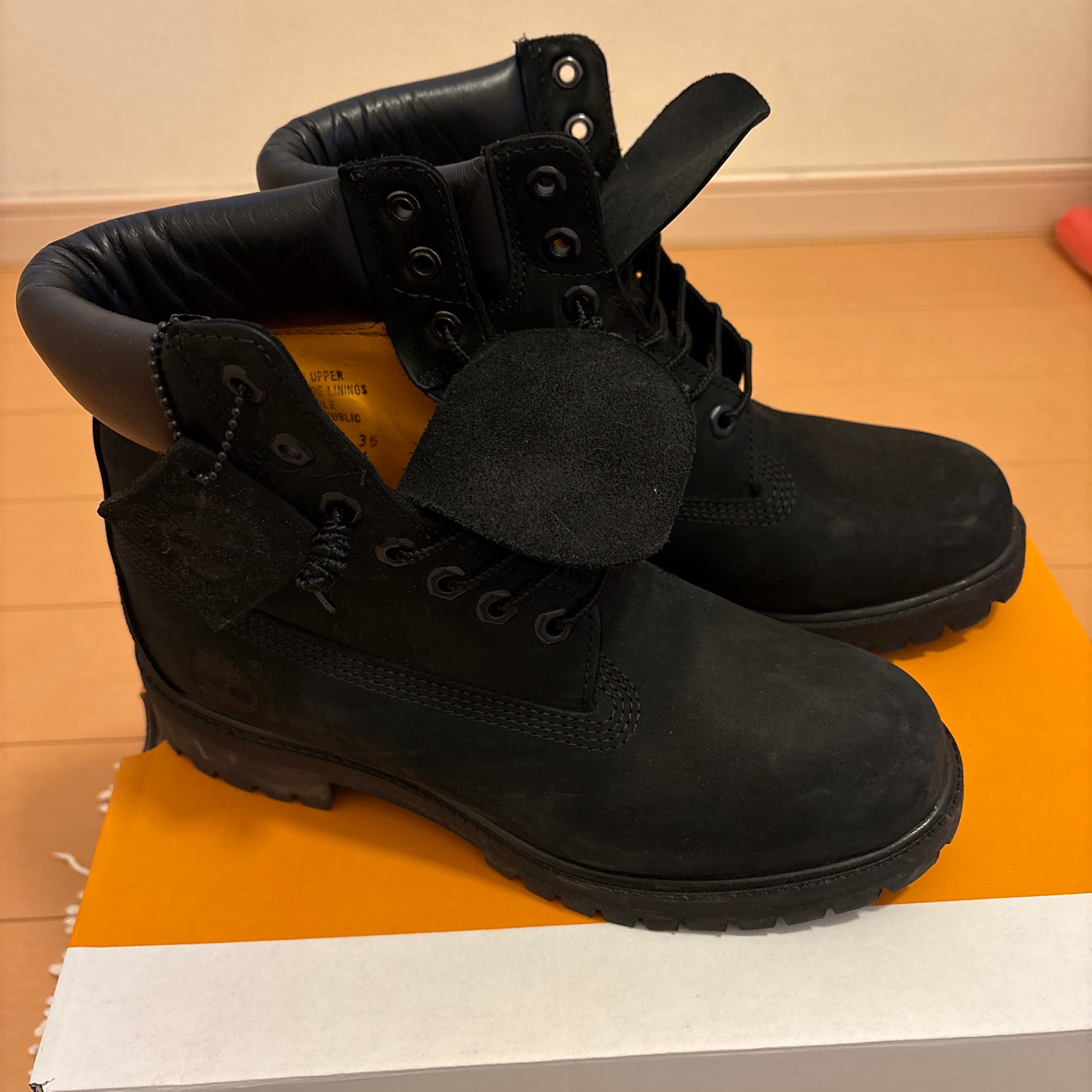 ティンバーランド 6インチ プレミアム ウォータープルーフ ブーツ "ブラック" (TB010073001/TB110073001)