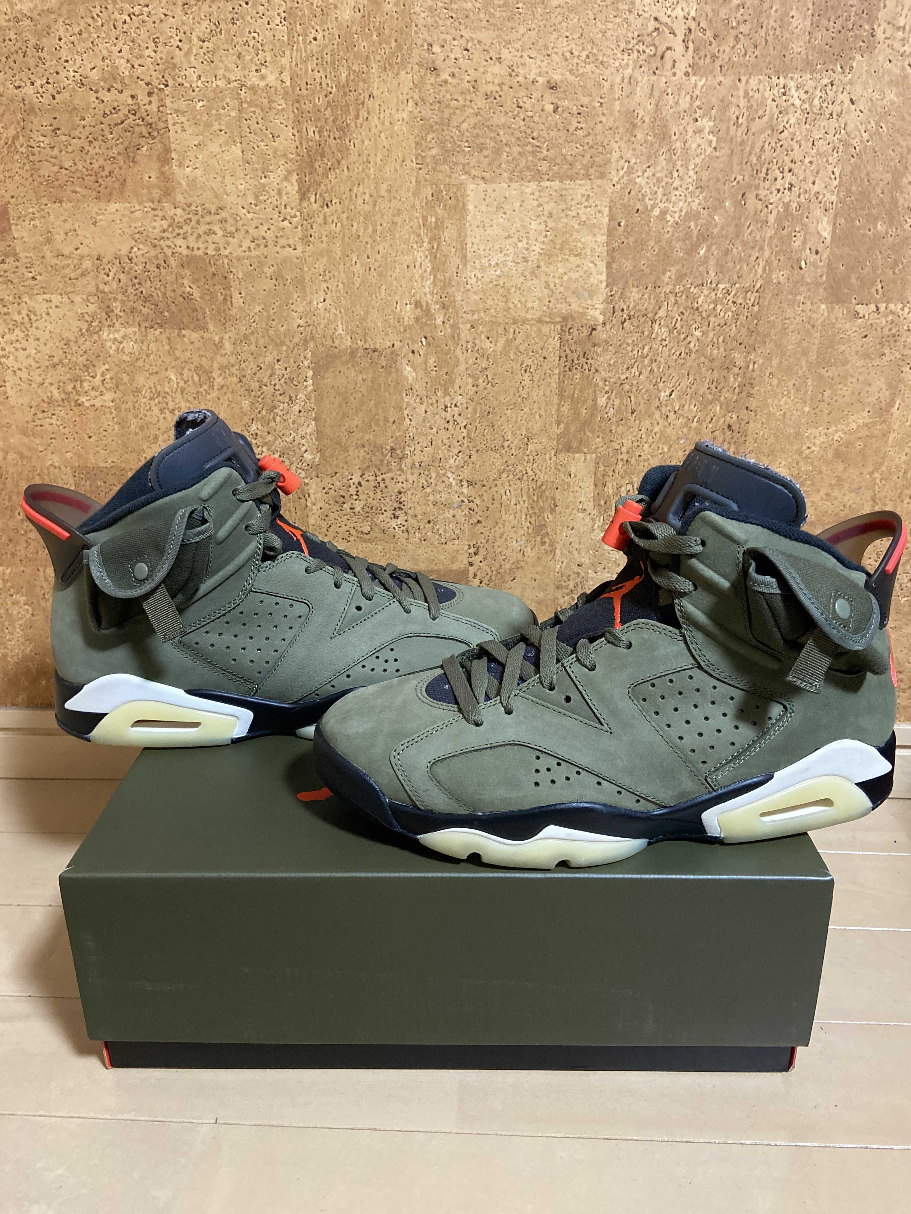 Travis Scott × Nike Air Jordan 6 Retro "Medium Olive"