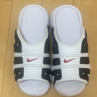 Nike Air More Uptempo Slide "White and Black"
