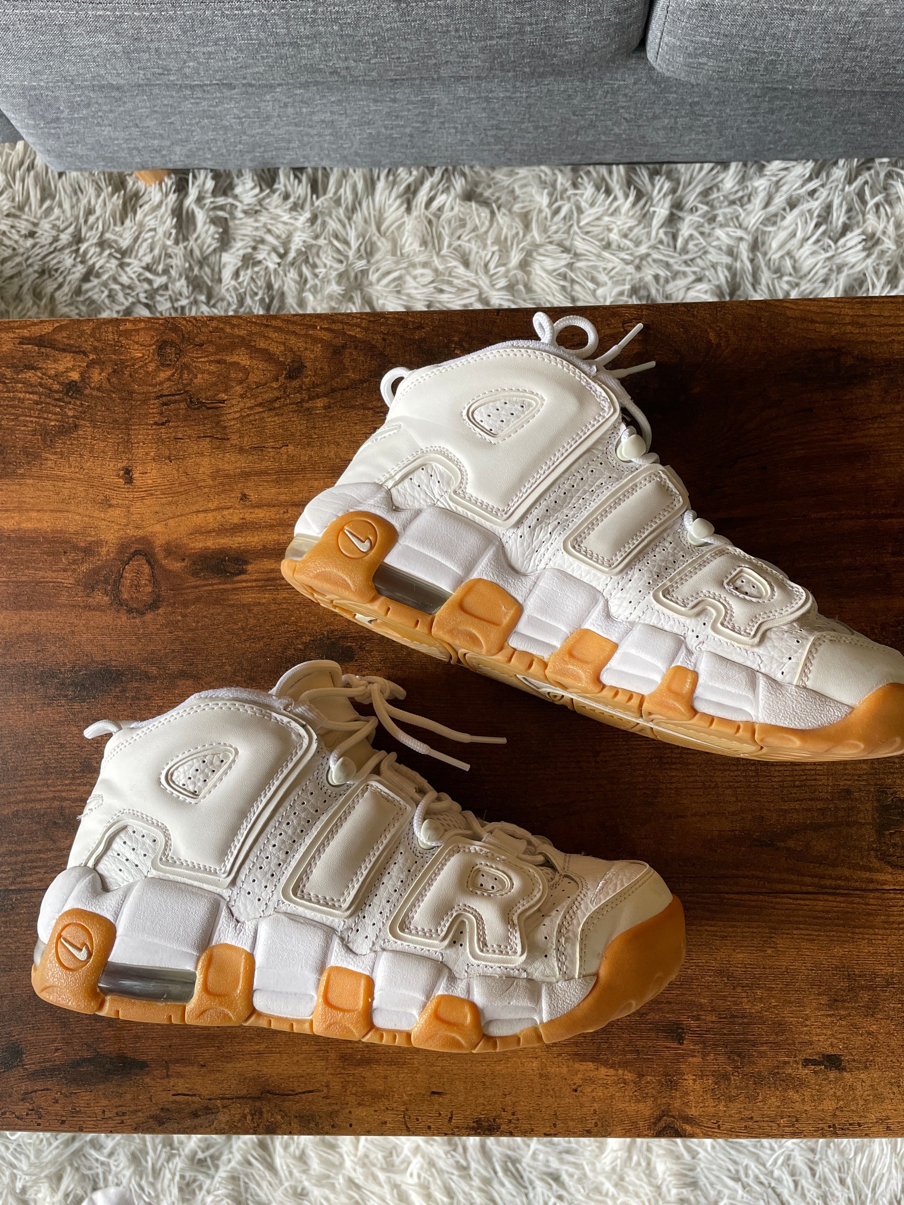Nike GS Air More Uptempo "White Gum"