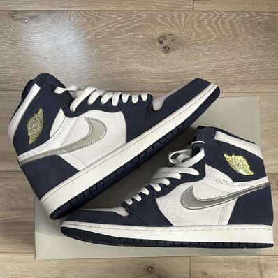 Nike Air Jordan 1 High OG CO.JP "White/Midnight Navy" (2020)(ブリーフケースなし)