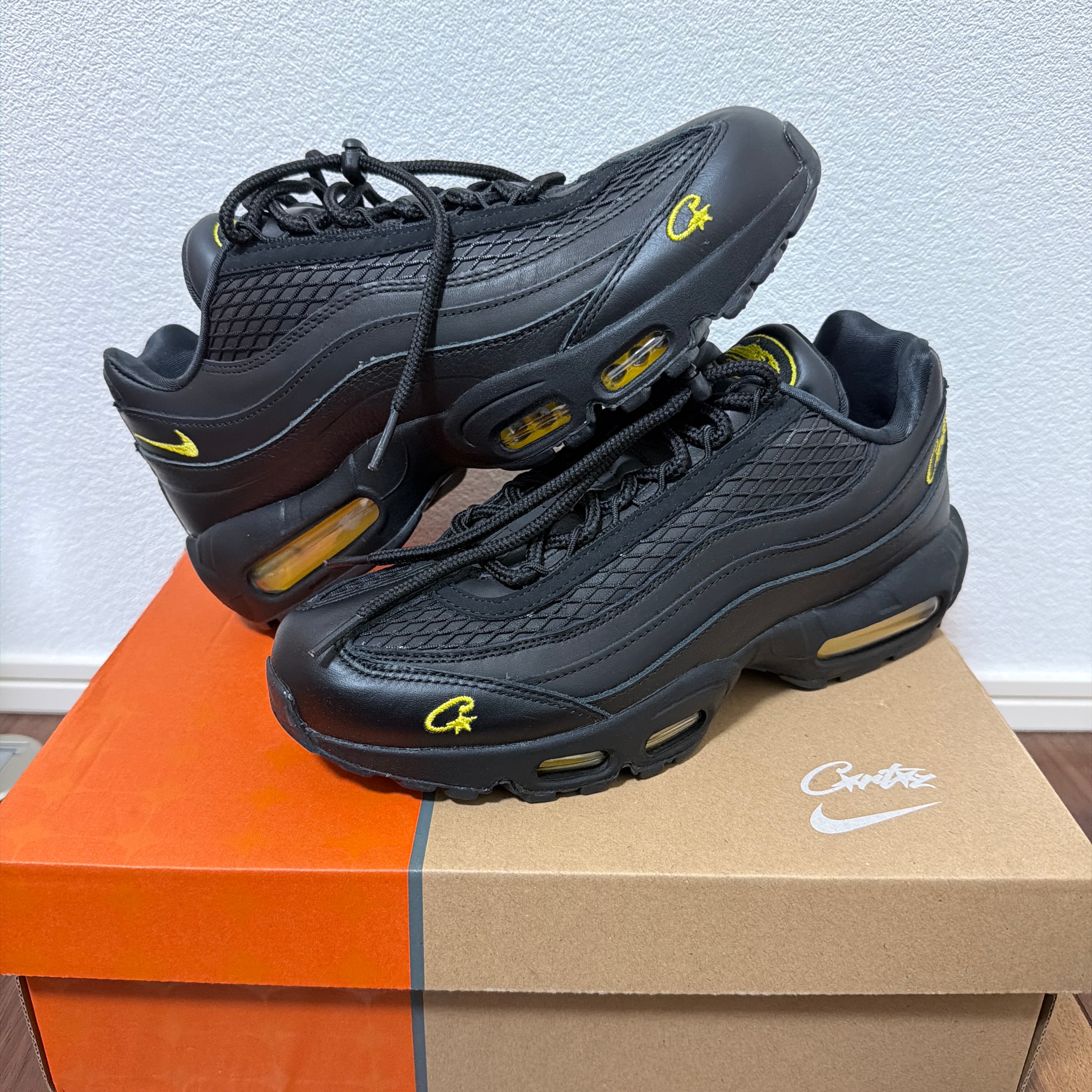 Corteiz × Nike Air Max 95 "Black and Tour Yellow"