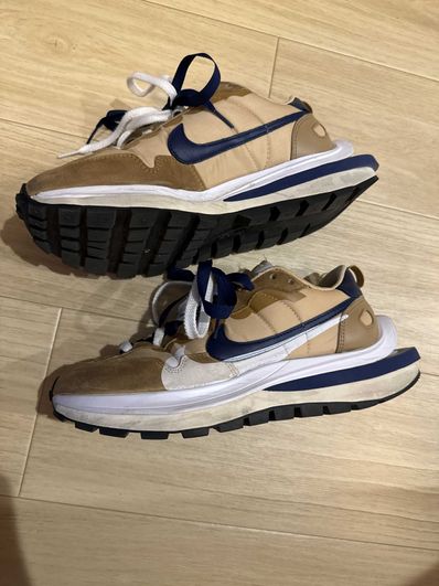 Sacai × Nike Vapor Waffle "Sesame And Blue Void"