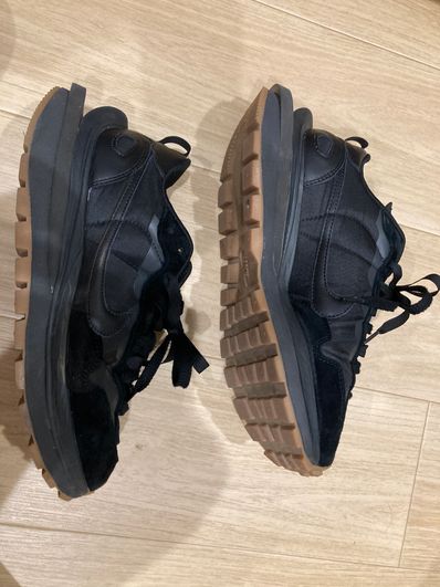 sacai × Nike VaporWaffle "Black Gum"