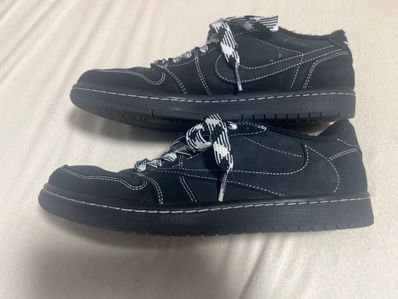Travis Scott × Nike Air Jordan 1 Low OG SP "Black Phantom"