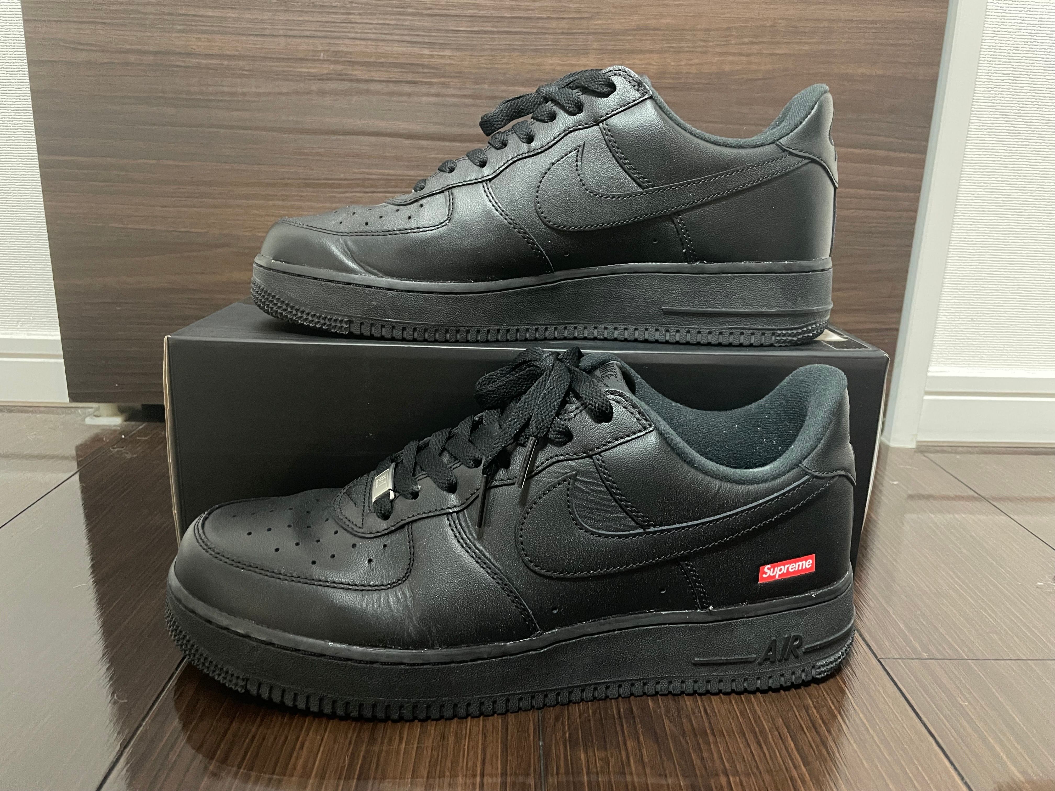 Supreme × Nike Air Force 1 Low "Black"