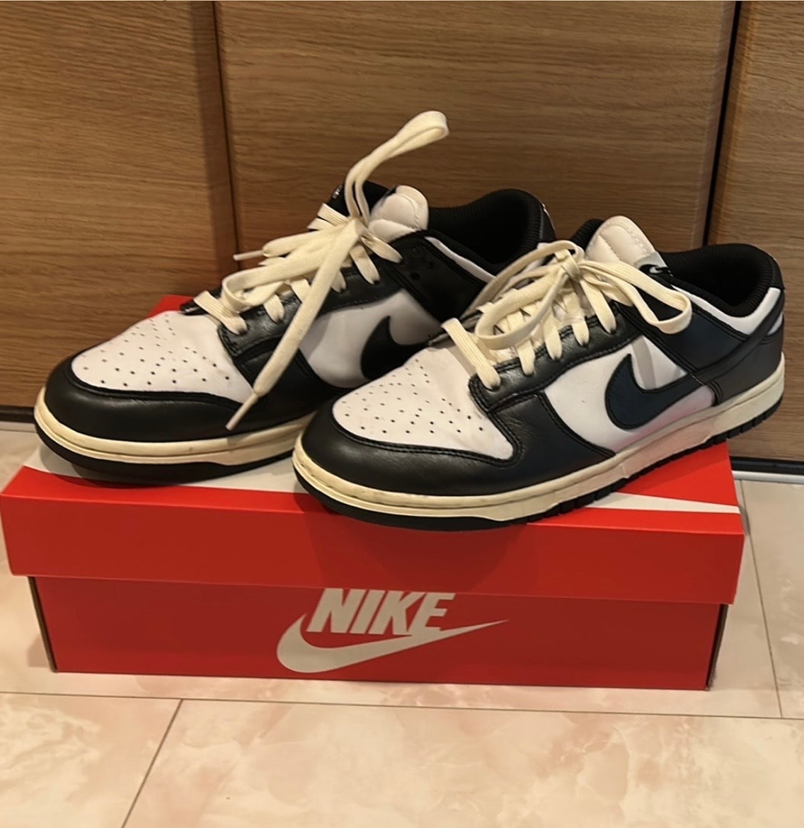 ナイキ ウィメンズ ダンク ロー PRM ヴィンテージ "ブラック アンド ホワイト/パンダ"