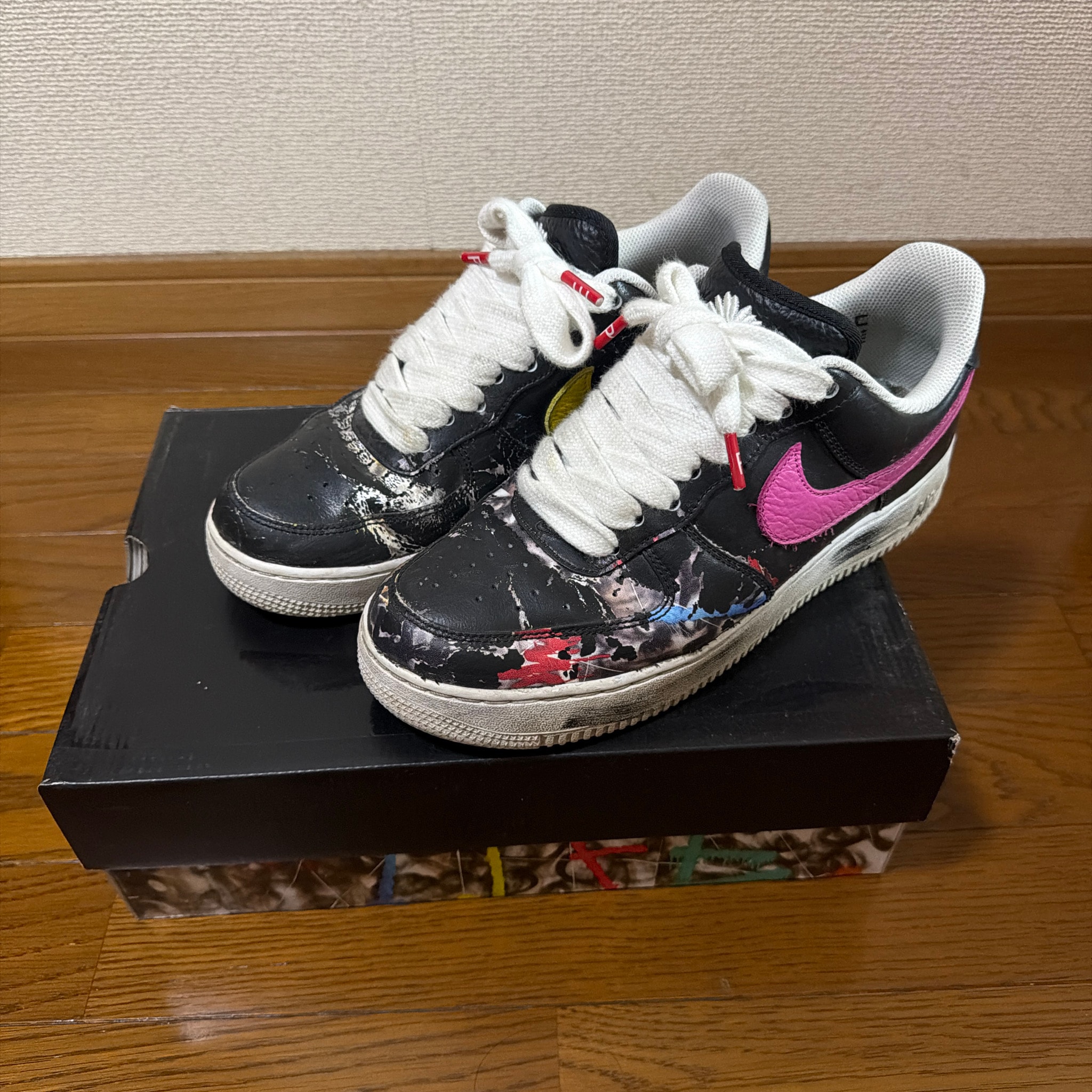 PEACEMINUSONE × Nike Air Force 1 Low '07 Para-Noise 3.0 "Black and Multi-Color" / G-DRAGON