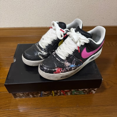PEACEMINUSONE × Nike Air Force 1 Low '07 Para-Noise 3.0 "Black and Multi-Color" / G-DRAGON