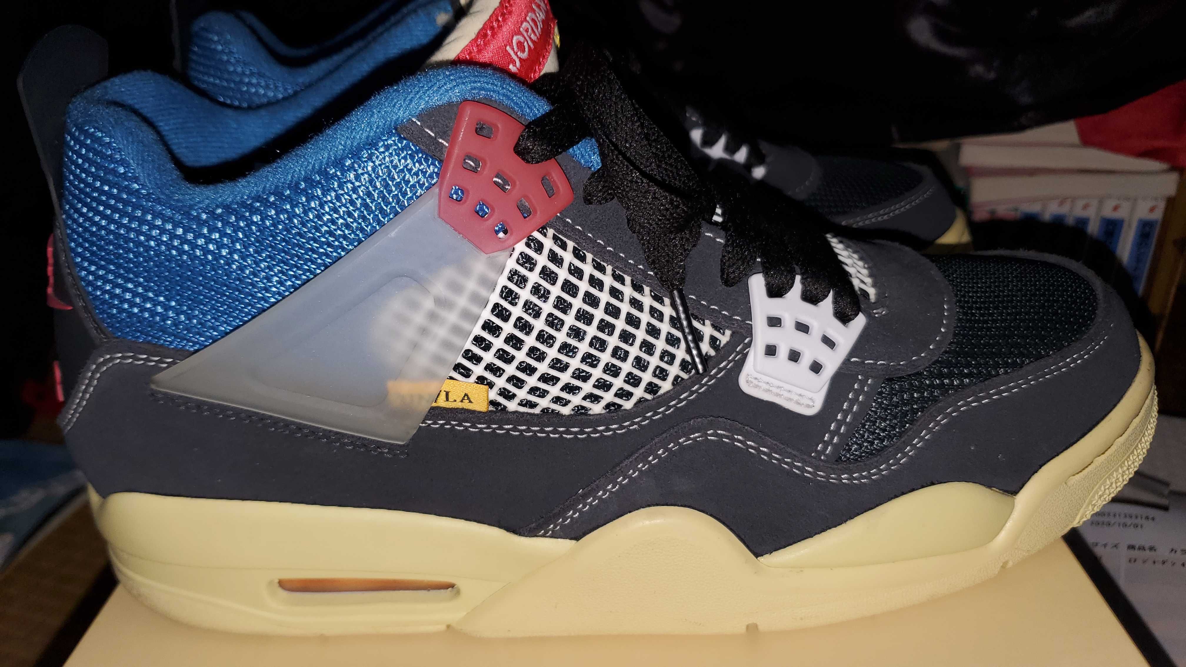 UNION × Nike Air Jordan 4 "Off Noir"
