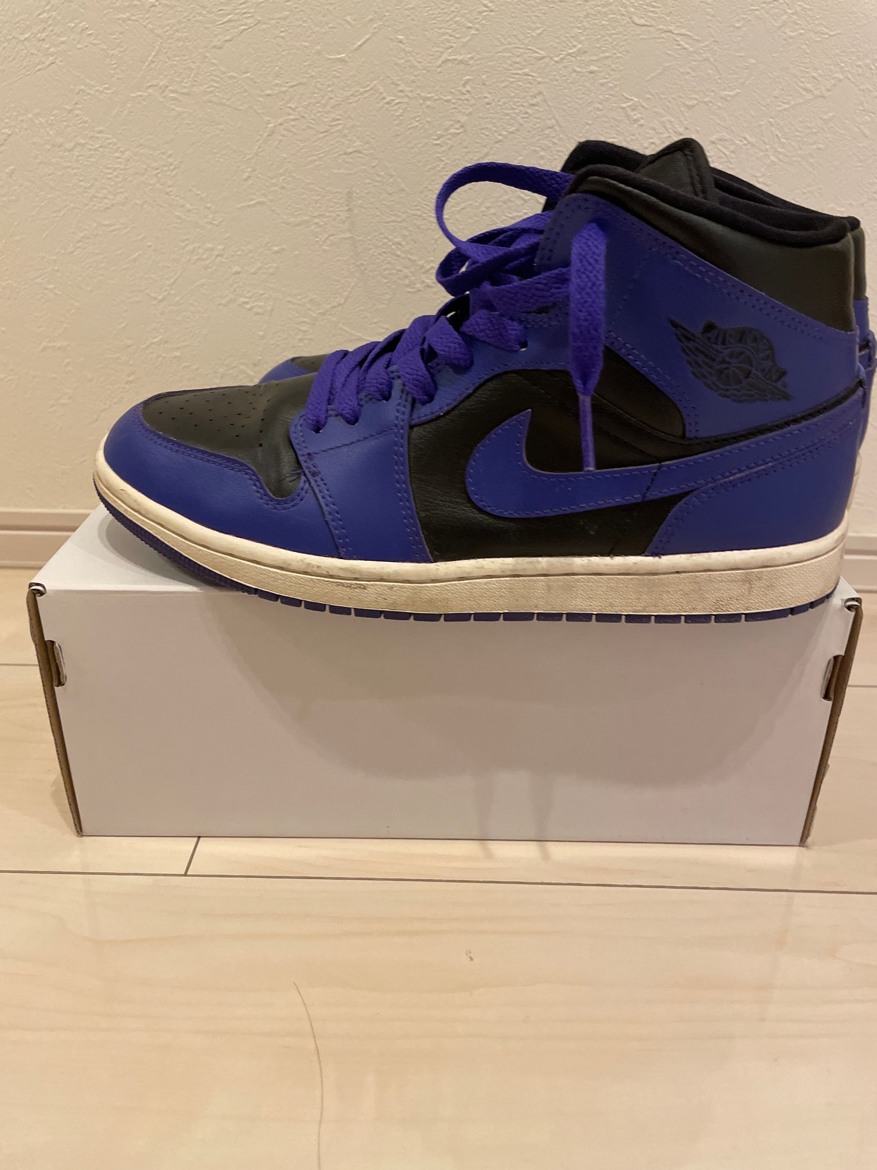 Nike Women's Air Jordan 1 Mid "Purple and Black"
