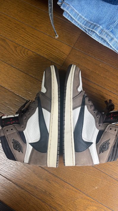 Travis Scott × Nike Air Jordan 1 Retro High OG TS SP "Sail/Dark Mocha"