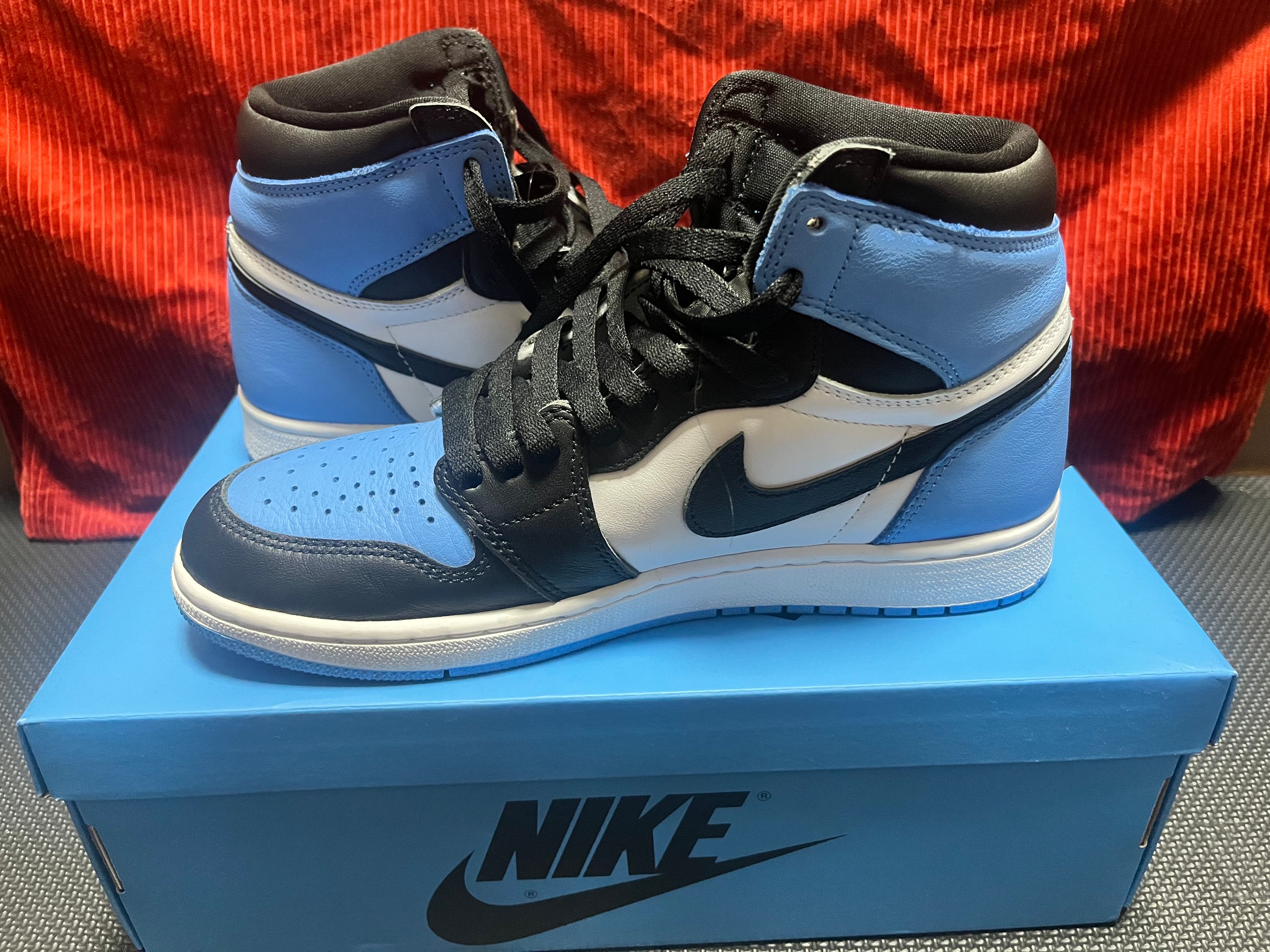Nike Air Jordan 1 Retro High OG "University Blue/UNC Toe"