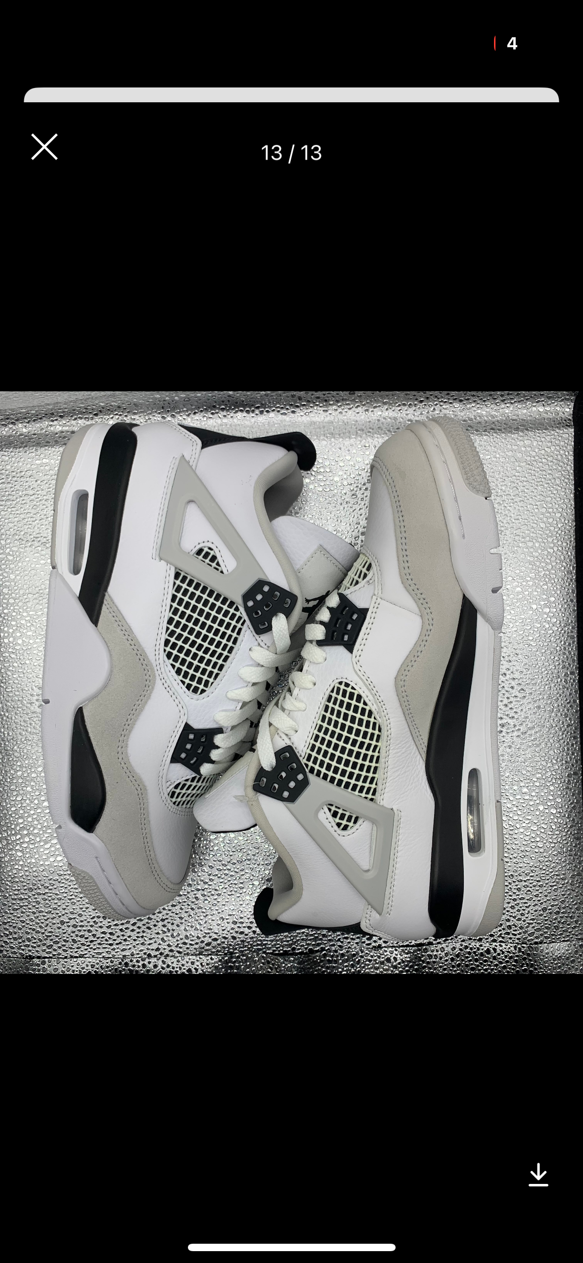 Nike Air Jordan 4 "Military Black"