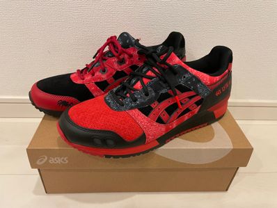 Red Spider × Asics Gel-Lyte 3 "Red/Black"