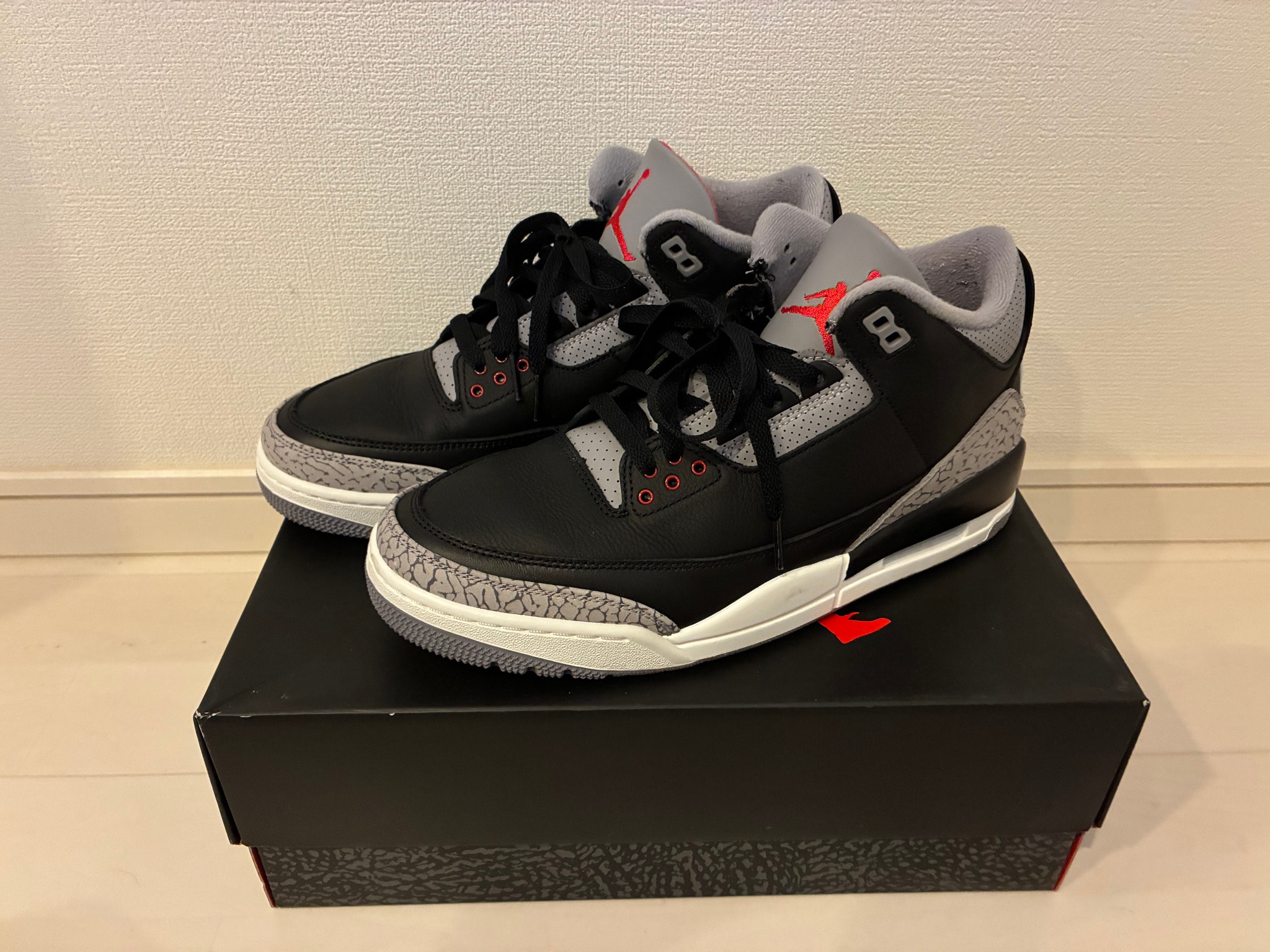 Nike Air Jordan 3 Retro "Black Cement" (2024)