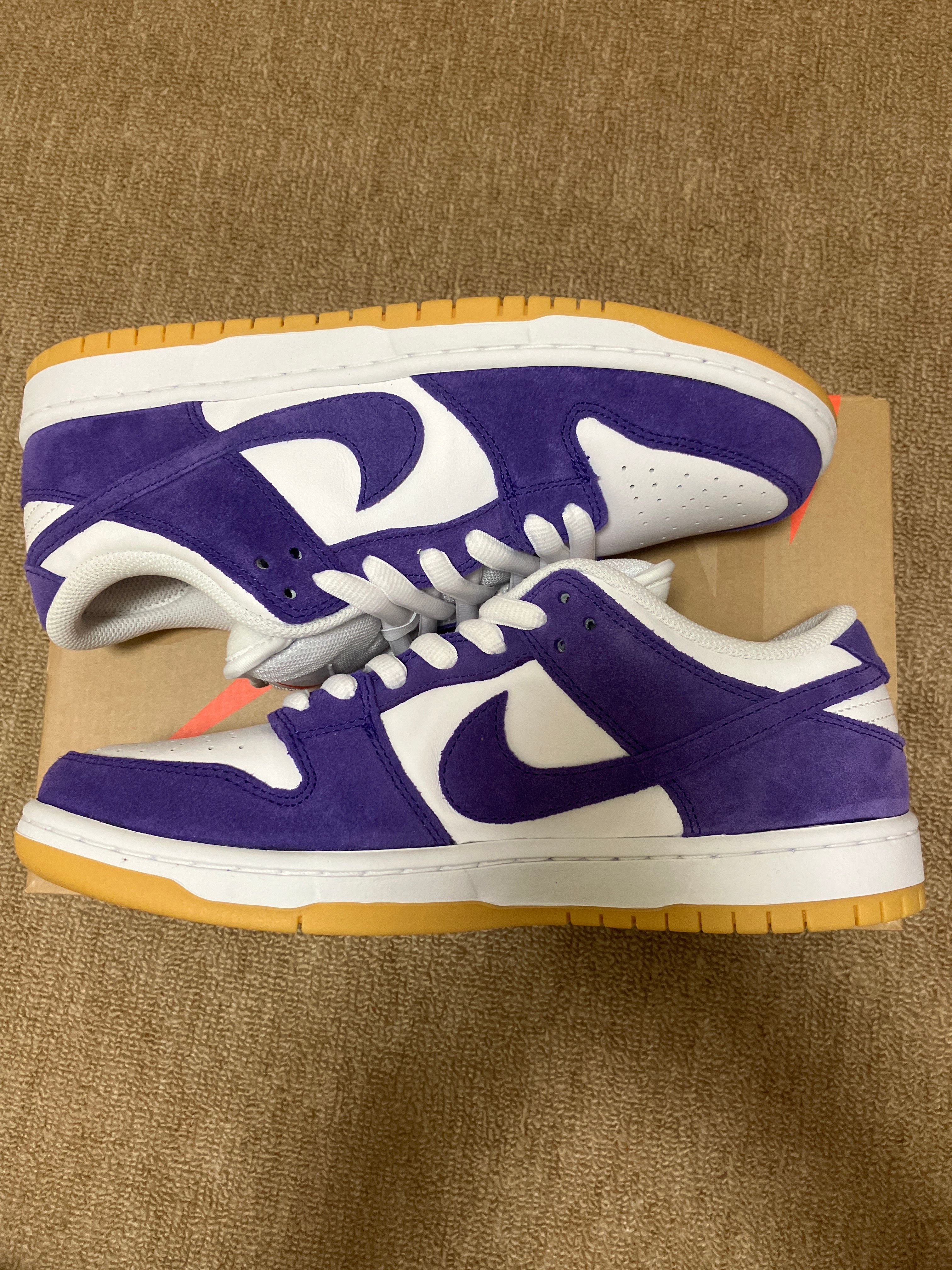 Nike SB Dunk Low Pro ISO Orange Label "Court Purple Gum"