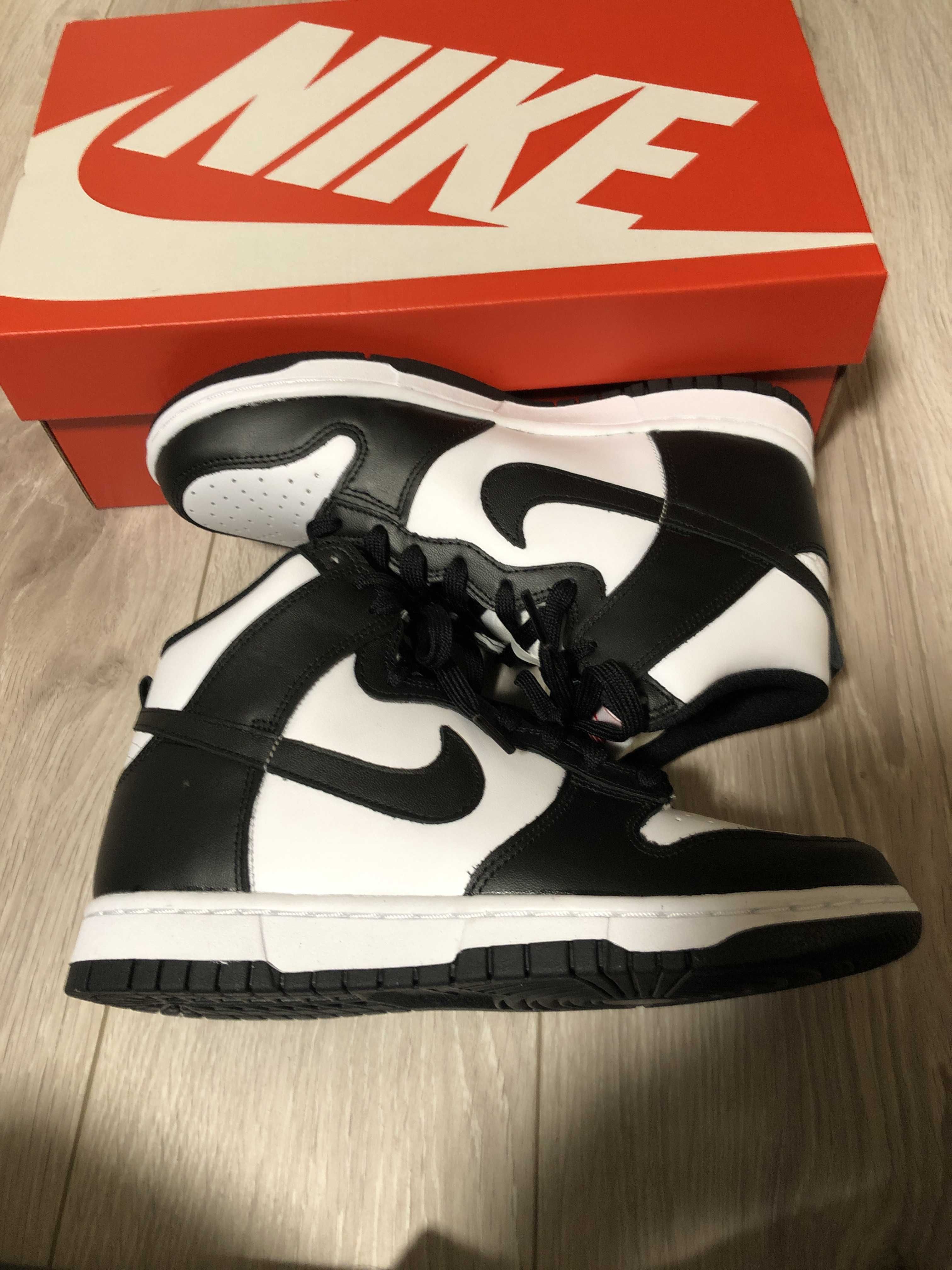 Nike Women's Dunk High "Black and White"