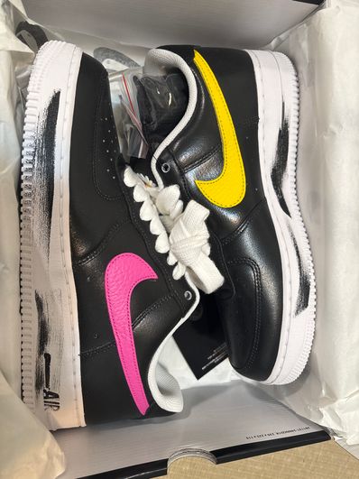 PEACEMINUSONE × Nike Air Force 1 Low '07 Para-Noise 3.0 "Black and Multi-Color" / G-DRAGON