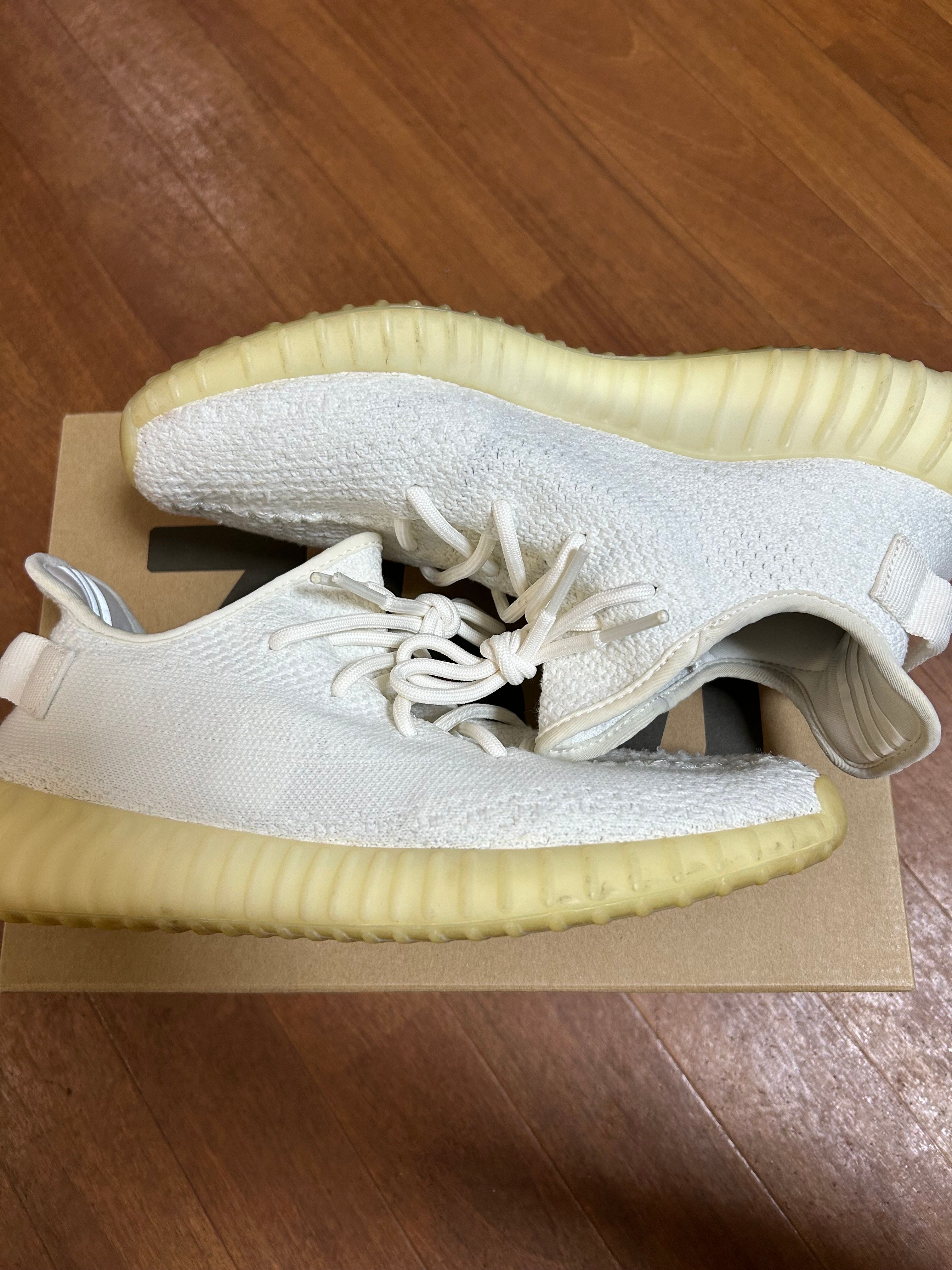 【稀少・新品】YEEZY BOOST 350 V2 クリームホワイト 人気モデル adidas Yeezy Boost 350 V2 Cream White イージーブースト350V2