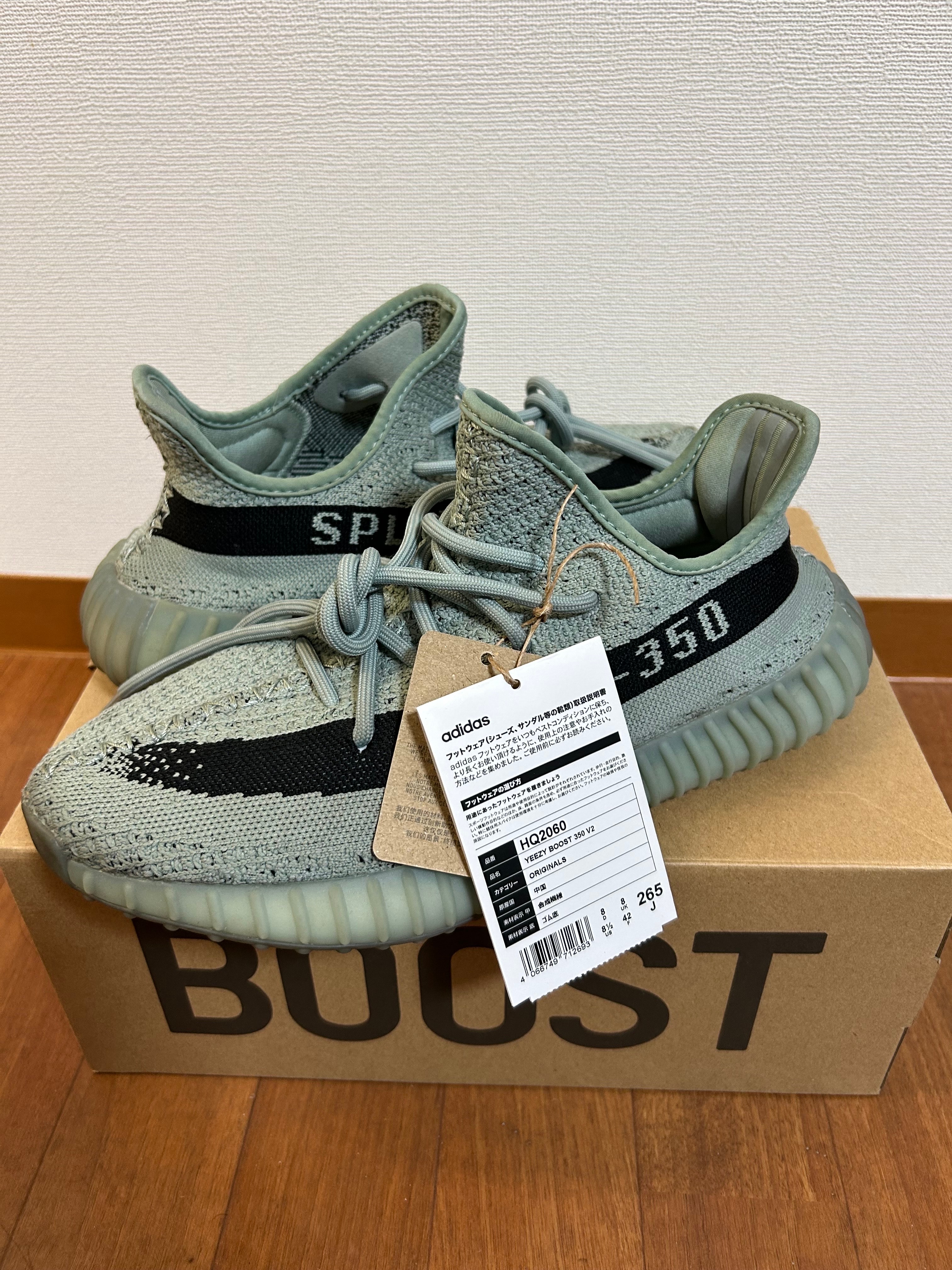 adidas YEEZY Boost 350V2 "Salt/Core Black" 