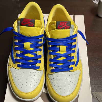 Travis Scott × Nike Women's Air Jordan 1 Retro Low OG "Canary"