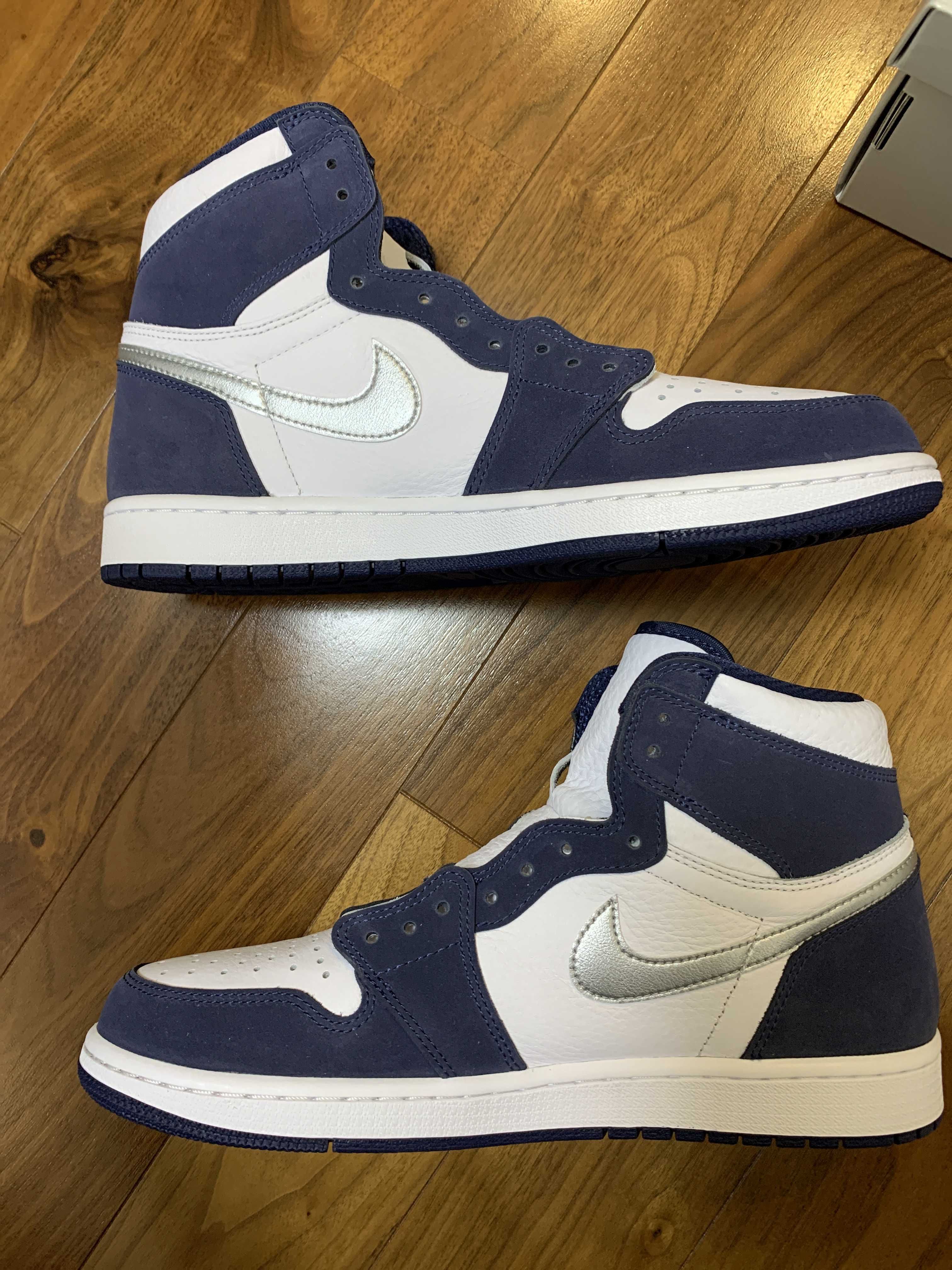 Nike Air Jordan 1 High OG CO.JP "White/Midnight Navy" (2020)(ブリーフケースなし)