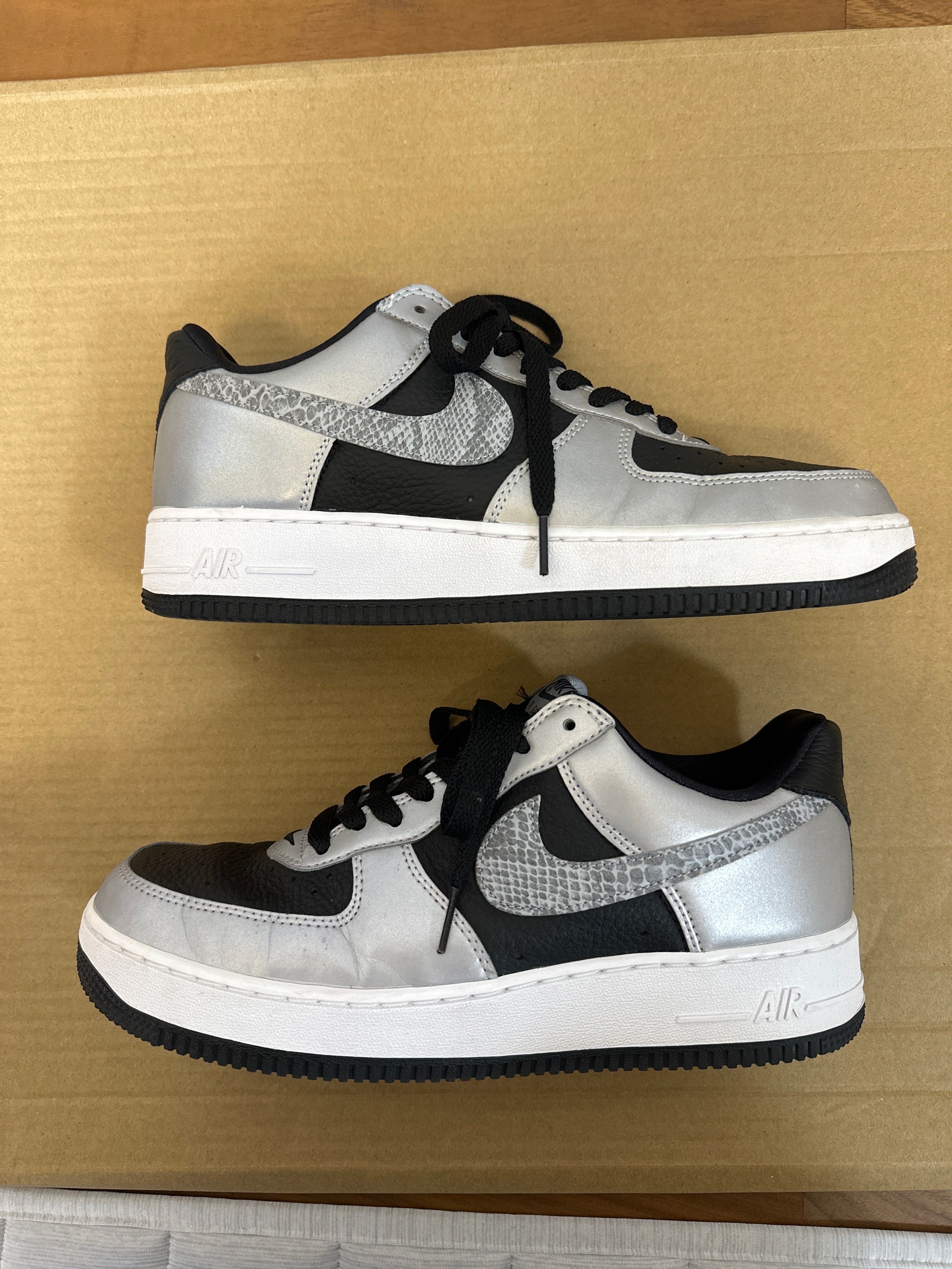 Nike Air Force 1 Low "Silver Snake"