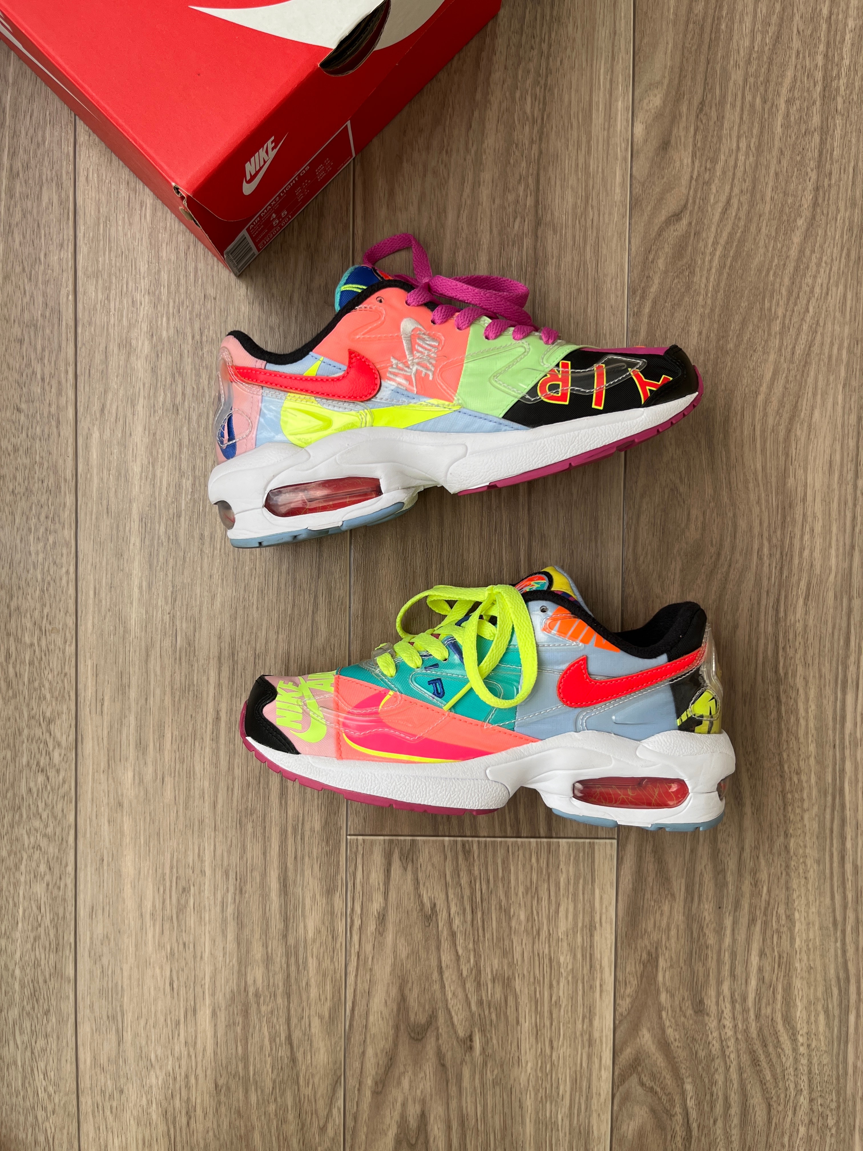 atmos × Nike Air Max 2 Light "Multi" (BV7406-001/CJ6200-001)