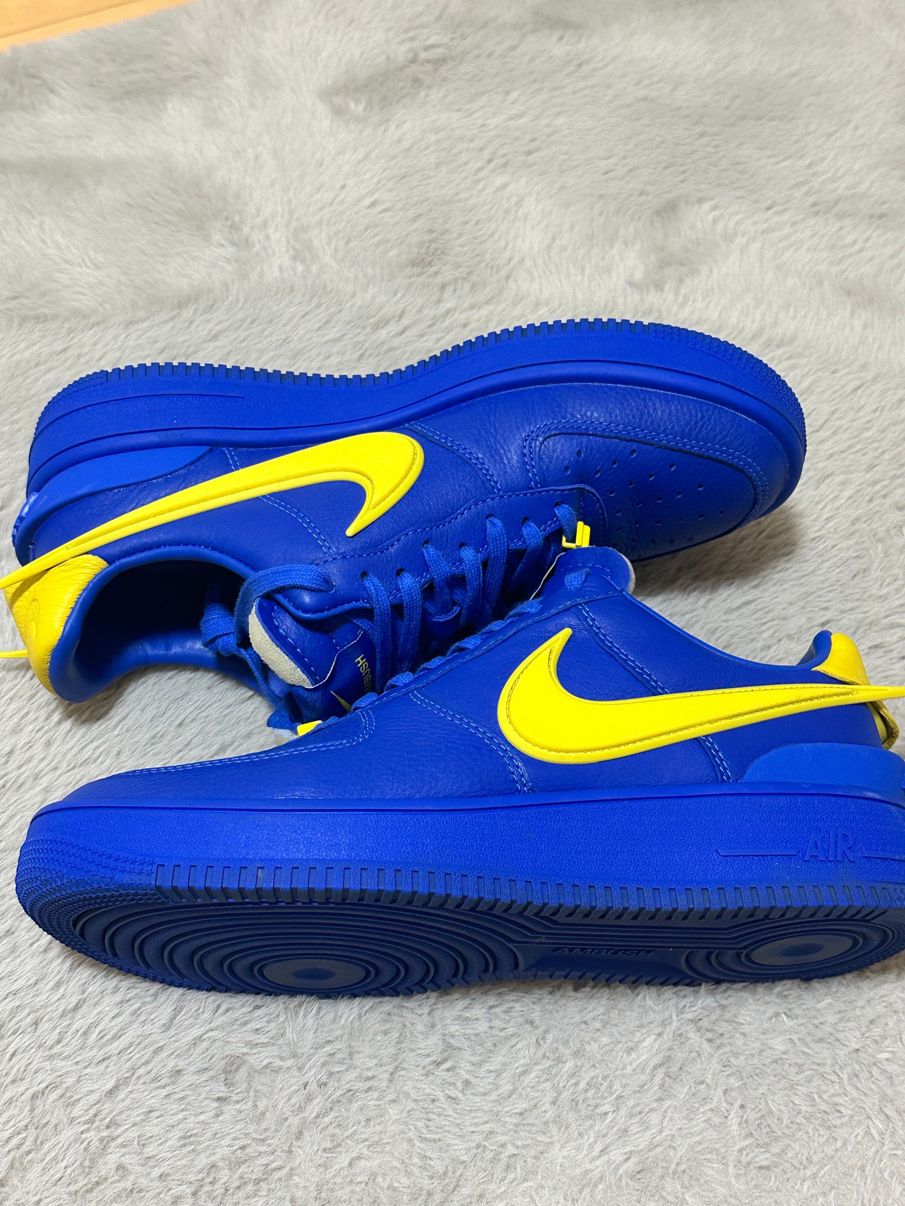AMBUSH × Nike Air Force 1 Low "Game Royal and Vivid Sulfur"
