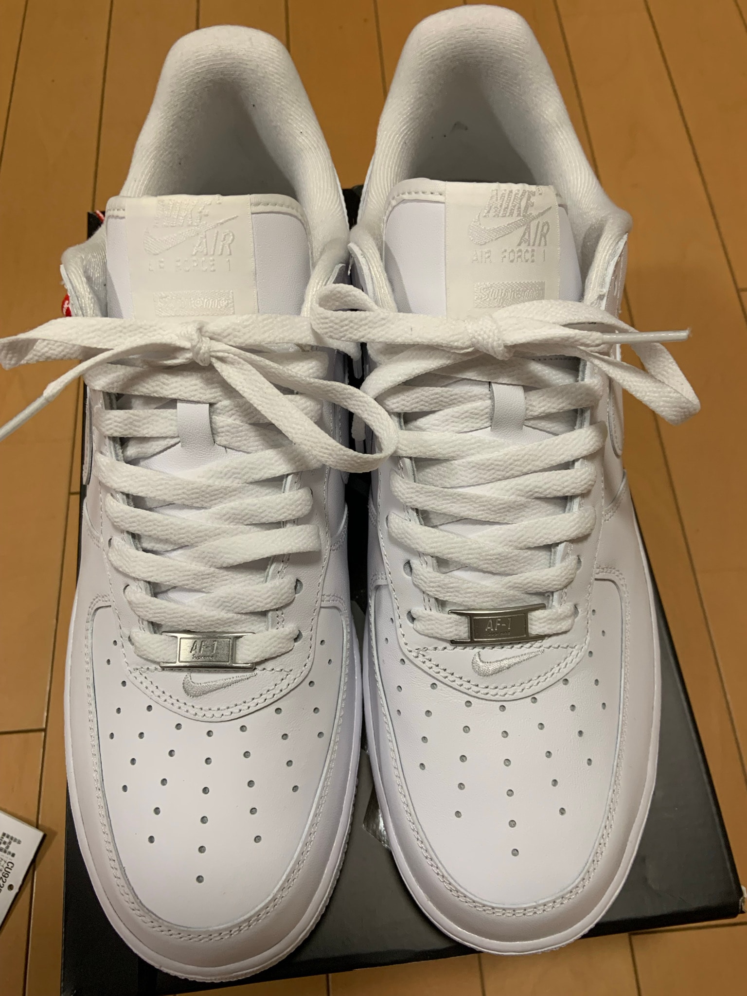 Supreme × Nike Air Force 1 Low "White"