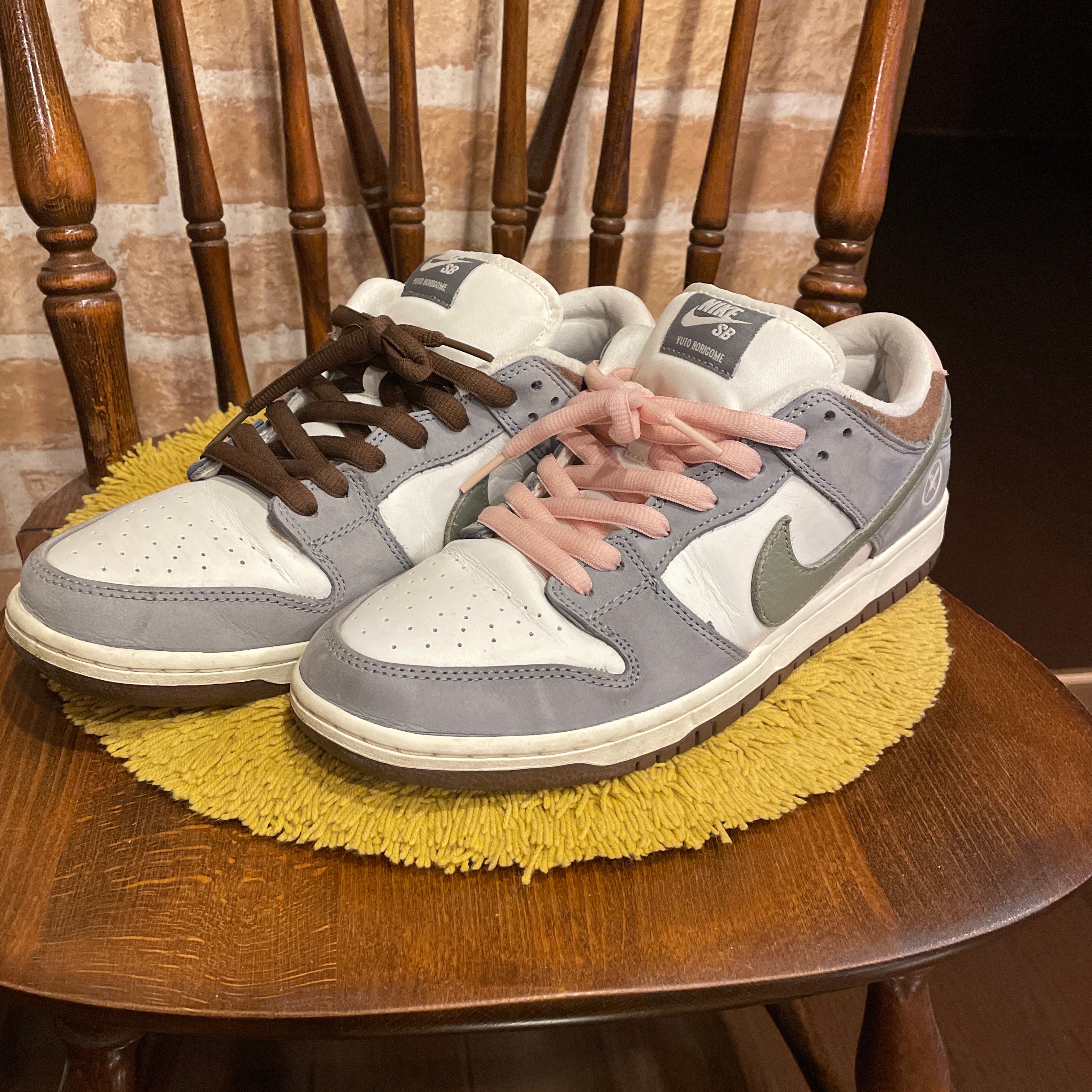 堀米 雄斗(Yuto Horigome) × Nike SB Dunk Low Pro QS "Wolf Grey"