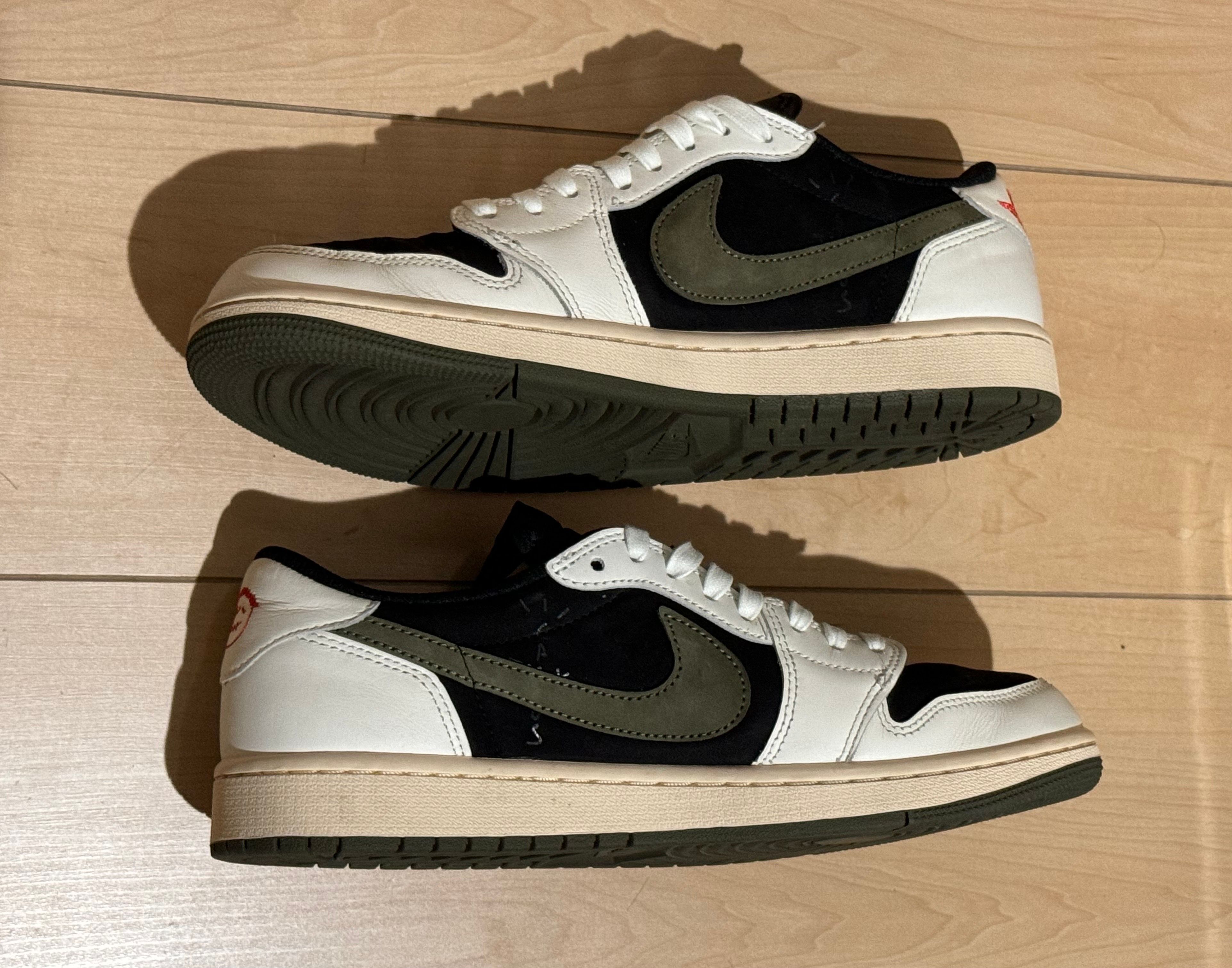 Travis Scott × Nike Women's Air Jordan 1 Low OG "Medium Olive"