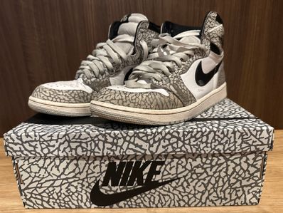 Nike Air Jordan 1 High OG "White Cement/Safari"