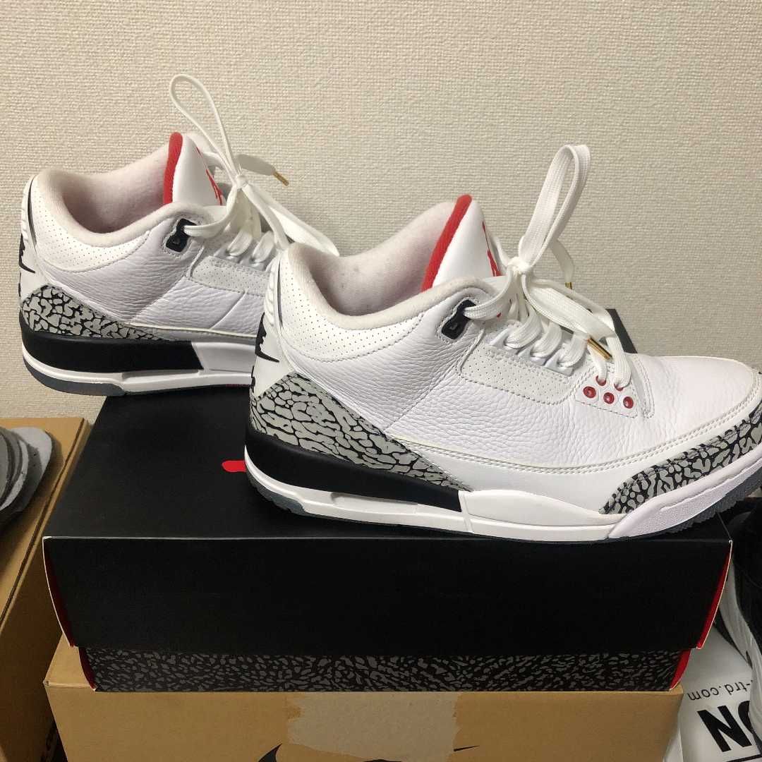 Nike Air Jordan 3 Retro "Free Throw Line White Cement"